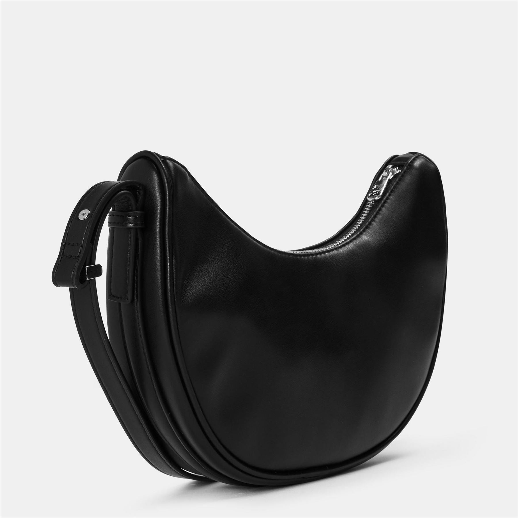Jack Wills Structured Hobo Handbag with Detachable Strap