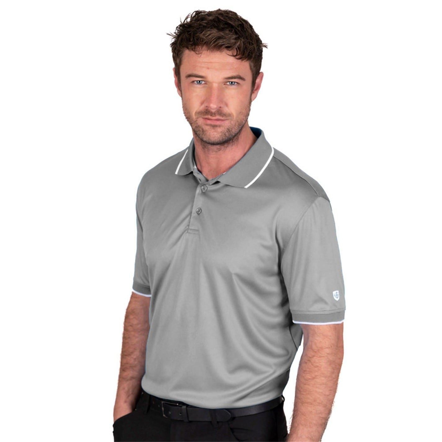 Island Green Performance Polo Golf Shirt Mens