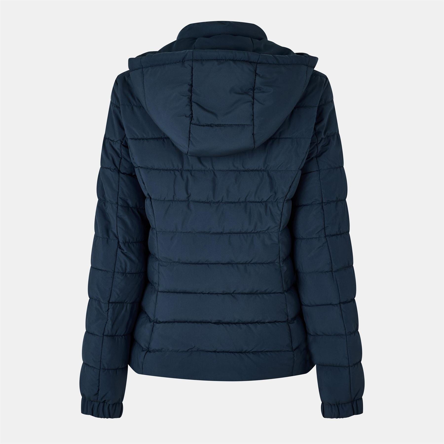 Jack Wills Luna Water Resistant Wind Resistant Detachable Hood Short Puffer Jacket