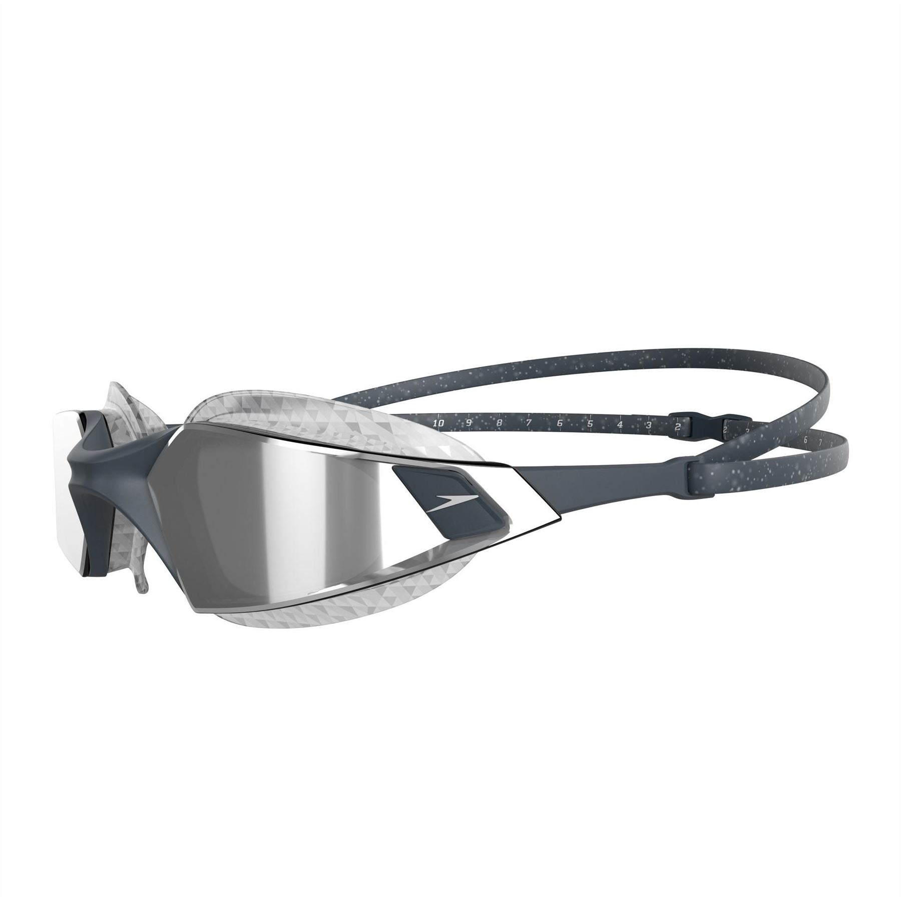 Speedo Pro Mirror Goggles Grey Silver
