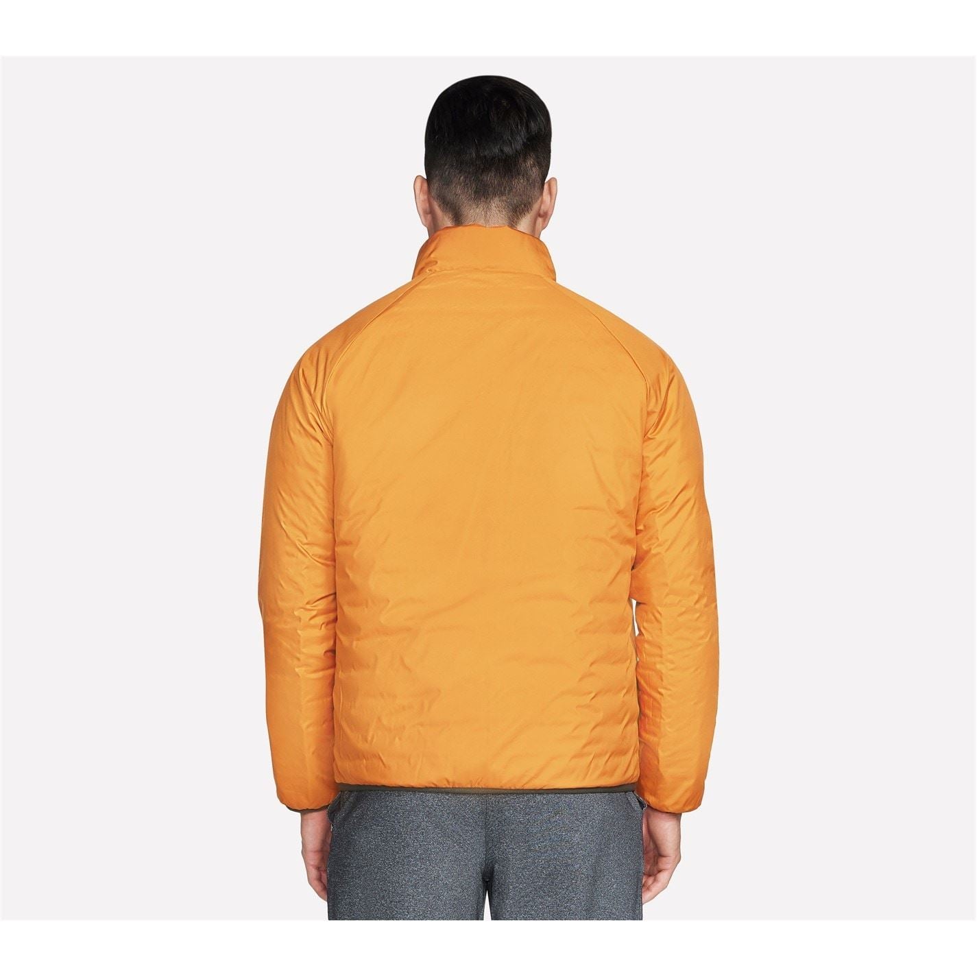 Skechers Goshield Altitude Solid Patterned Ribbed Cuff Softshell Jacket