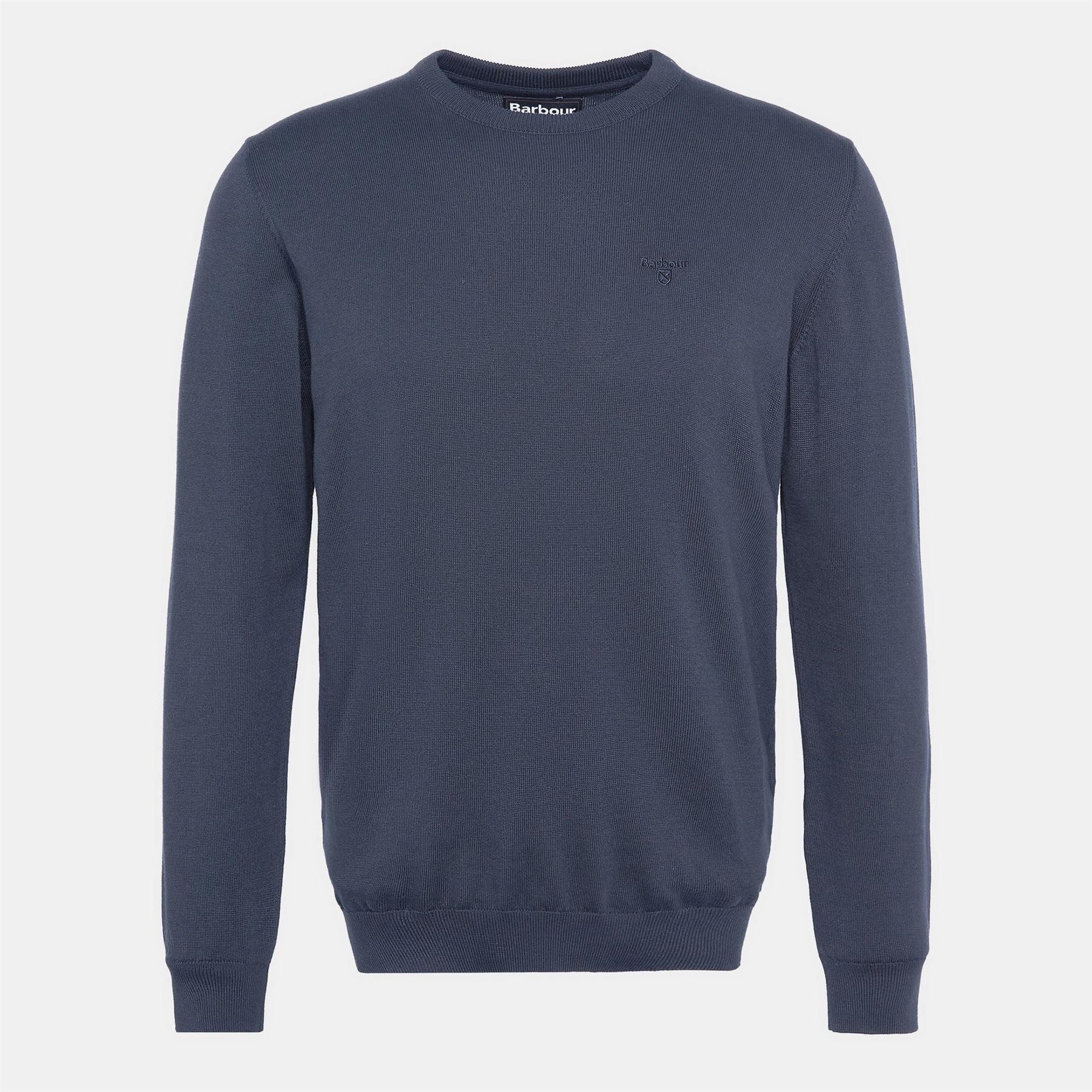 Barbour Cotton Crew Neck Jumper