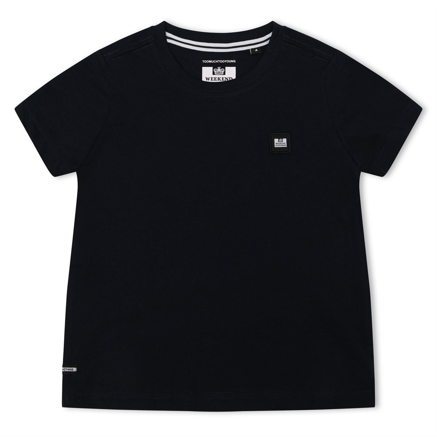Weekend Offender Kingston Crew Neck Short Sleeve Regular Fit T-Shirt