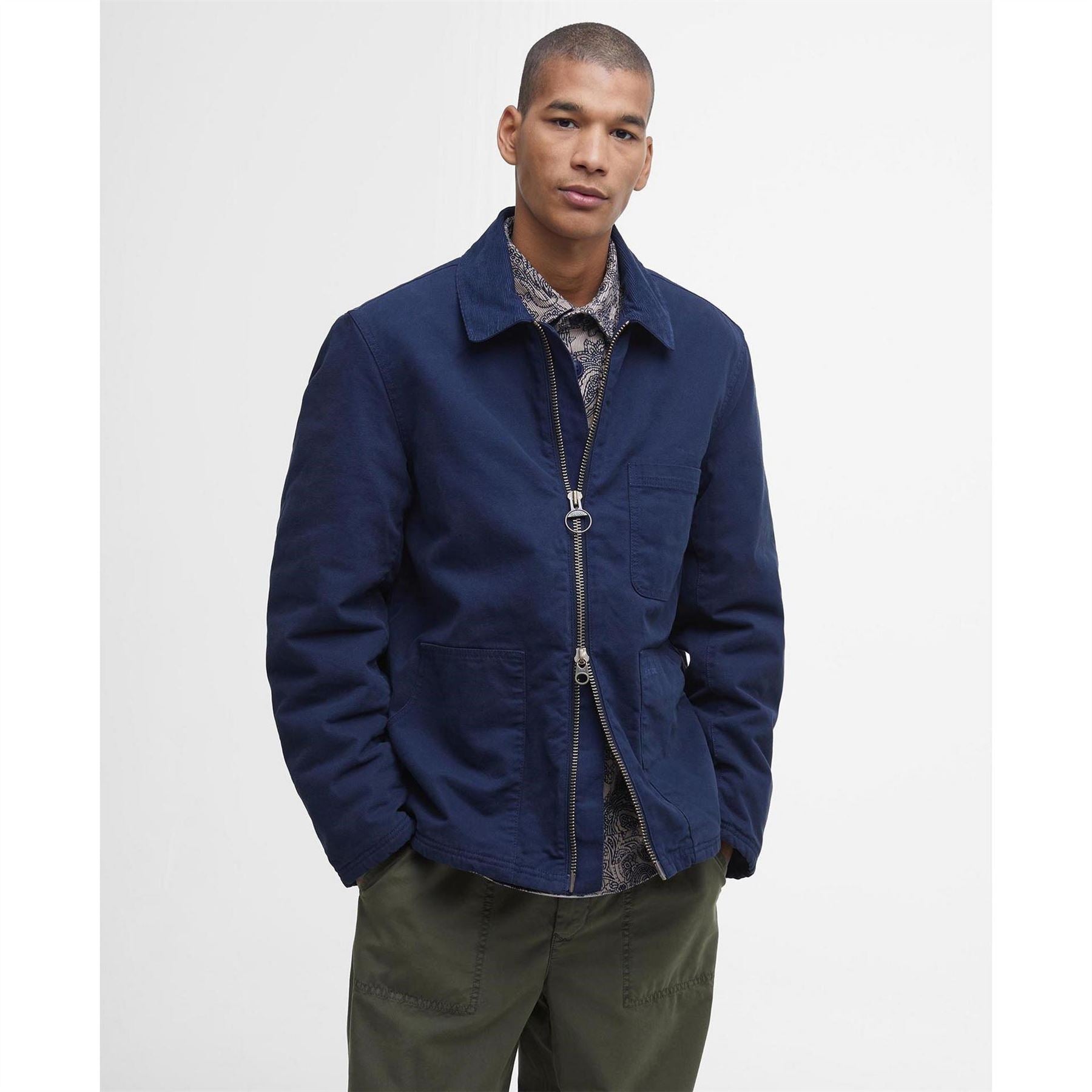 Barbour Tyne 100 Percent  Cotton Harrington Jacket