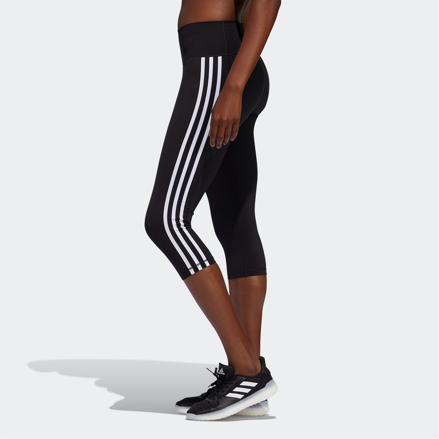adidas Womens This 2.0 3 Stripes Three Quarterleggings