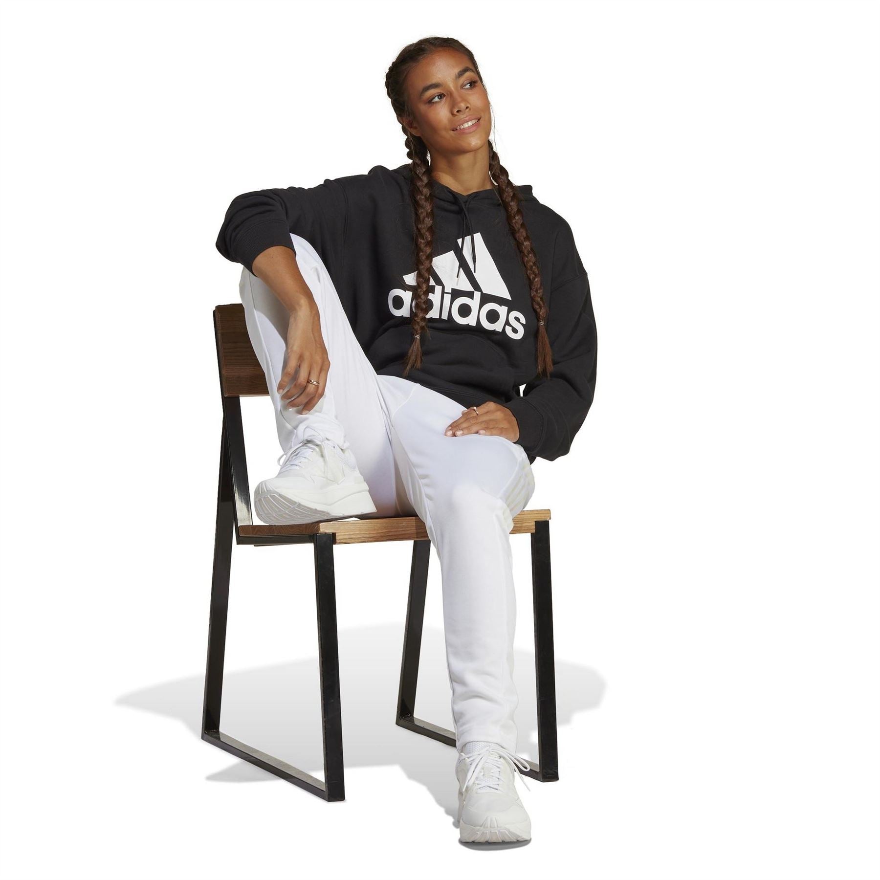adidas Badge Of Sport Hoodie Ladies