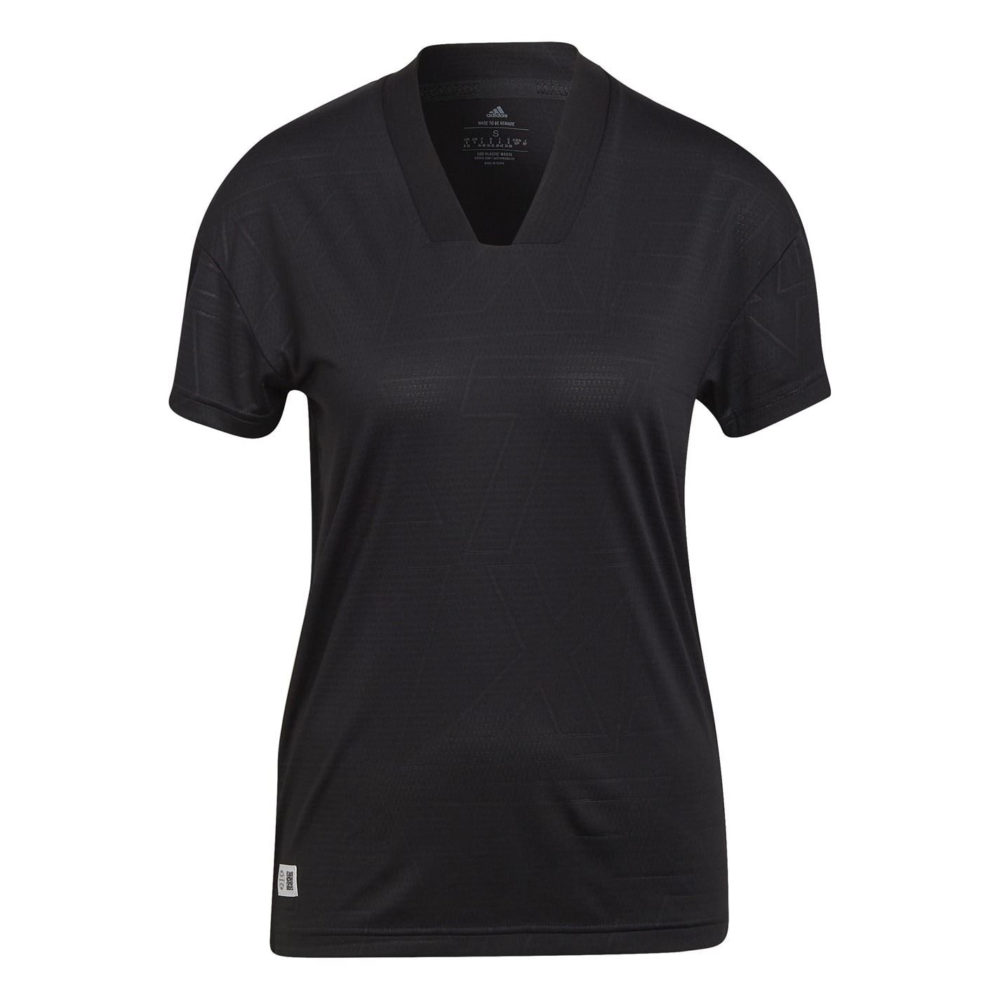adidas V Neck Regular Fit Short Sleeve T-Shirt