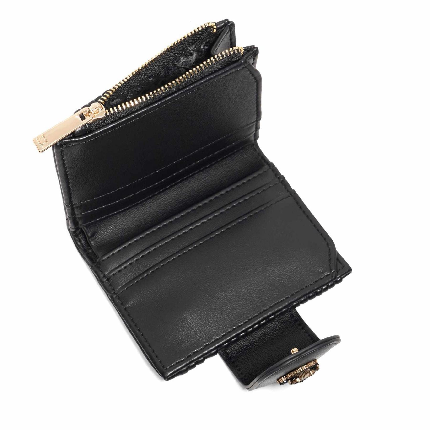Dune London Kearton Textured Coin Purse with Gold Tone Hardware