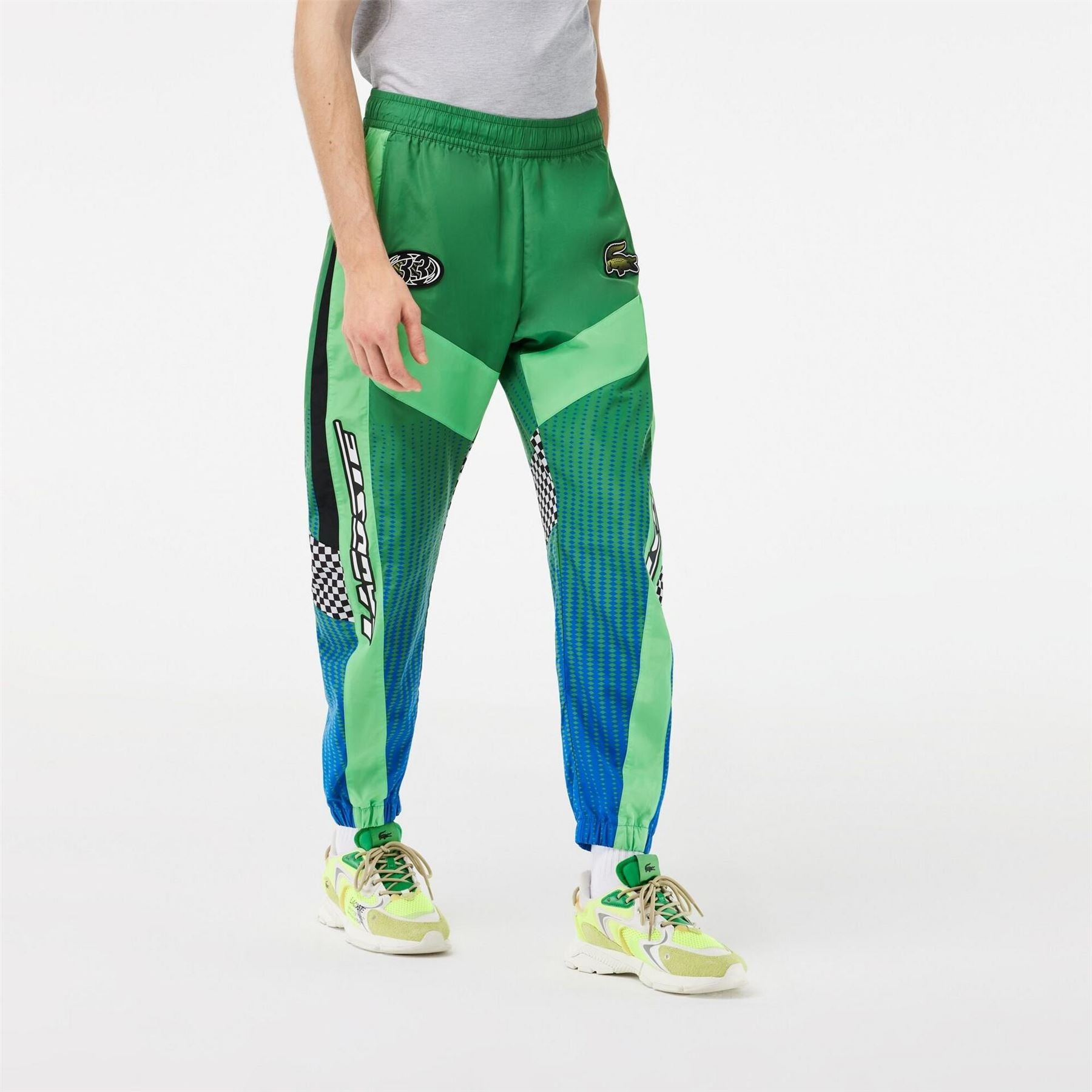 Lacoste Color Block Slim Cut Track Pants