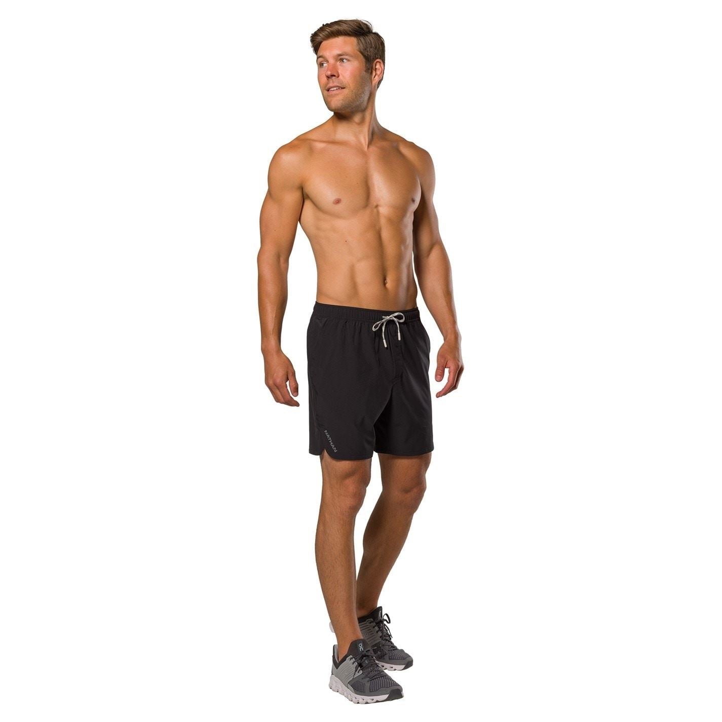 Nathan Essential Bermuda Shorts with Curved Hem