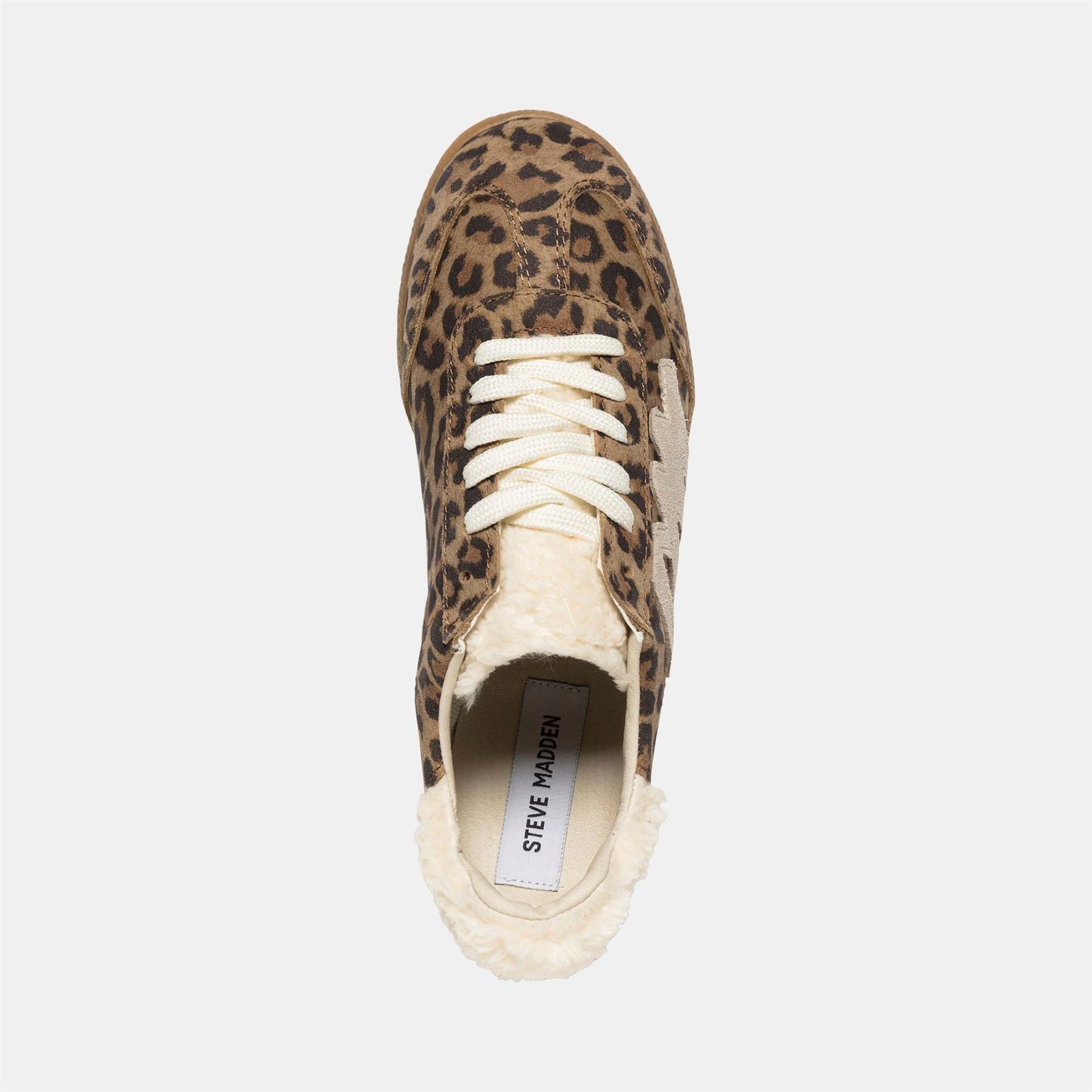 Steve Madden Elora Leopard Patterned Low Top Sneakers