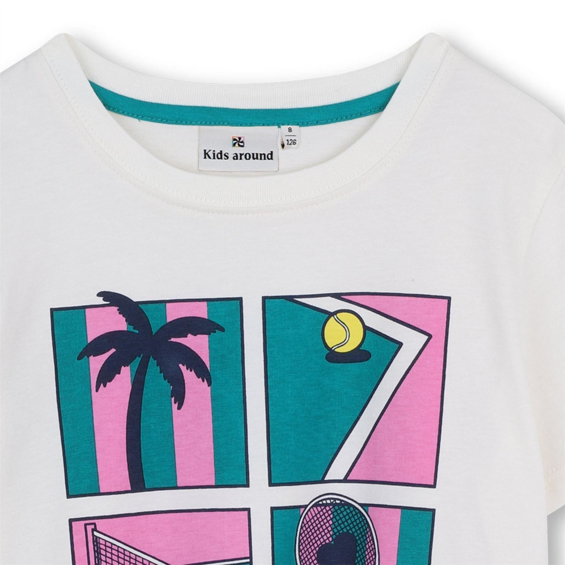 Kids Around Ar Ss T-Shirt Jn63