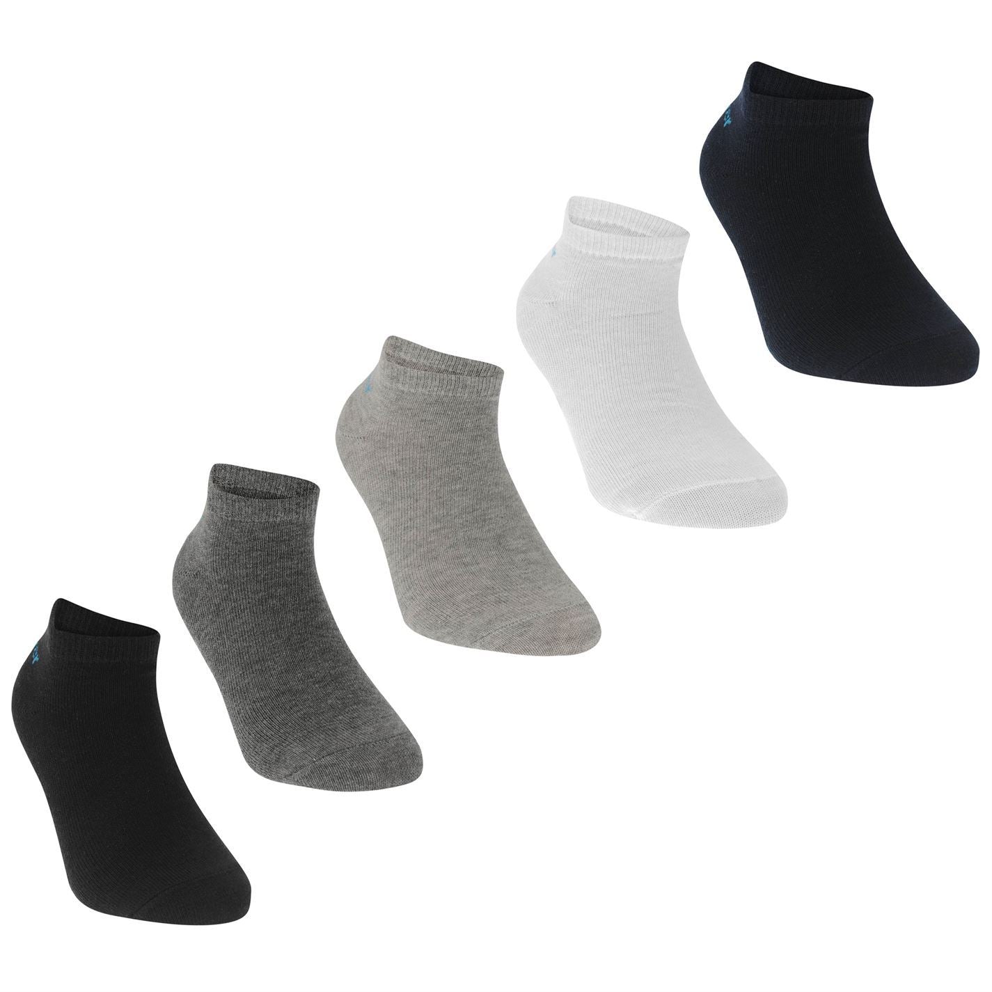 Slazenger 5 Pack Trainers Socks Children