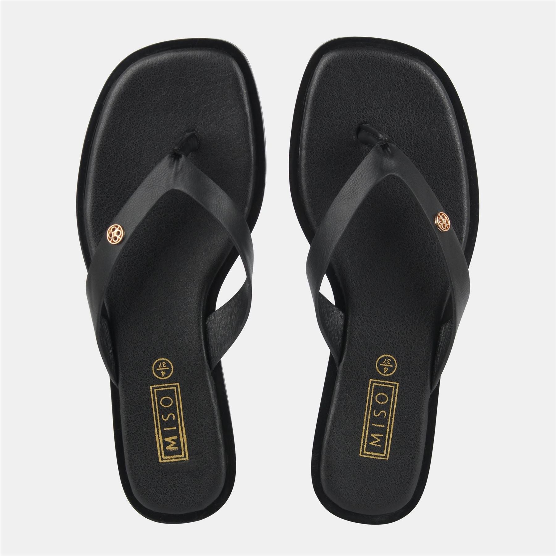 Miso Flat Heel Thong Toe Toe Post Sandals