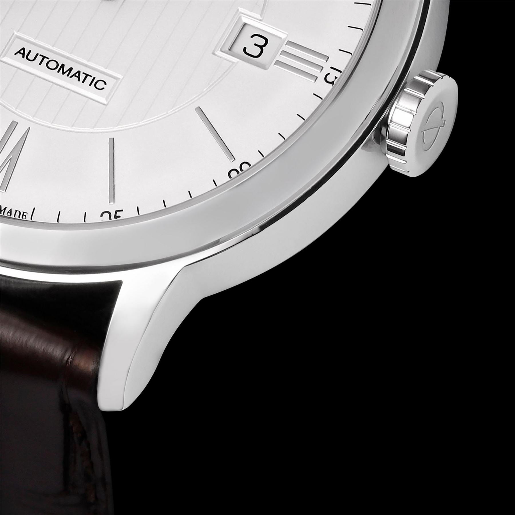 Baume and Mercier Classima Automatic Dress Alligator Leather Analogue Watch