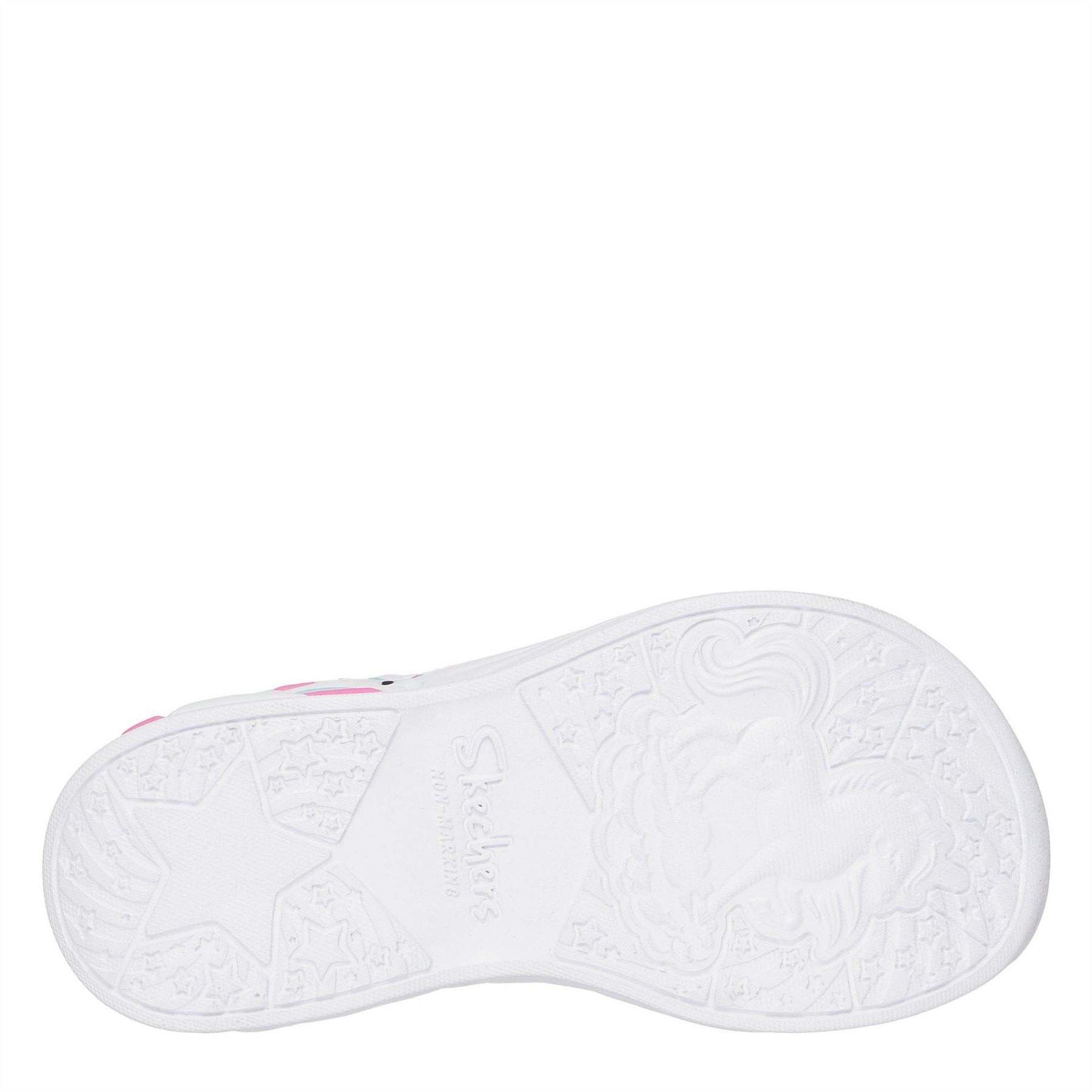 Skechers Lighted Unicorn Dreams Sandal Flat Sandals Girls
