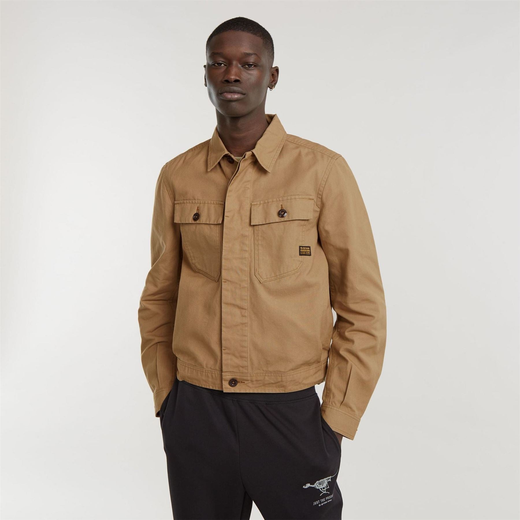 G Star Regular Fit Short Overshirt Jacket