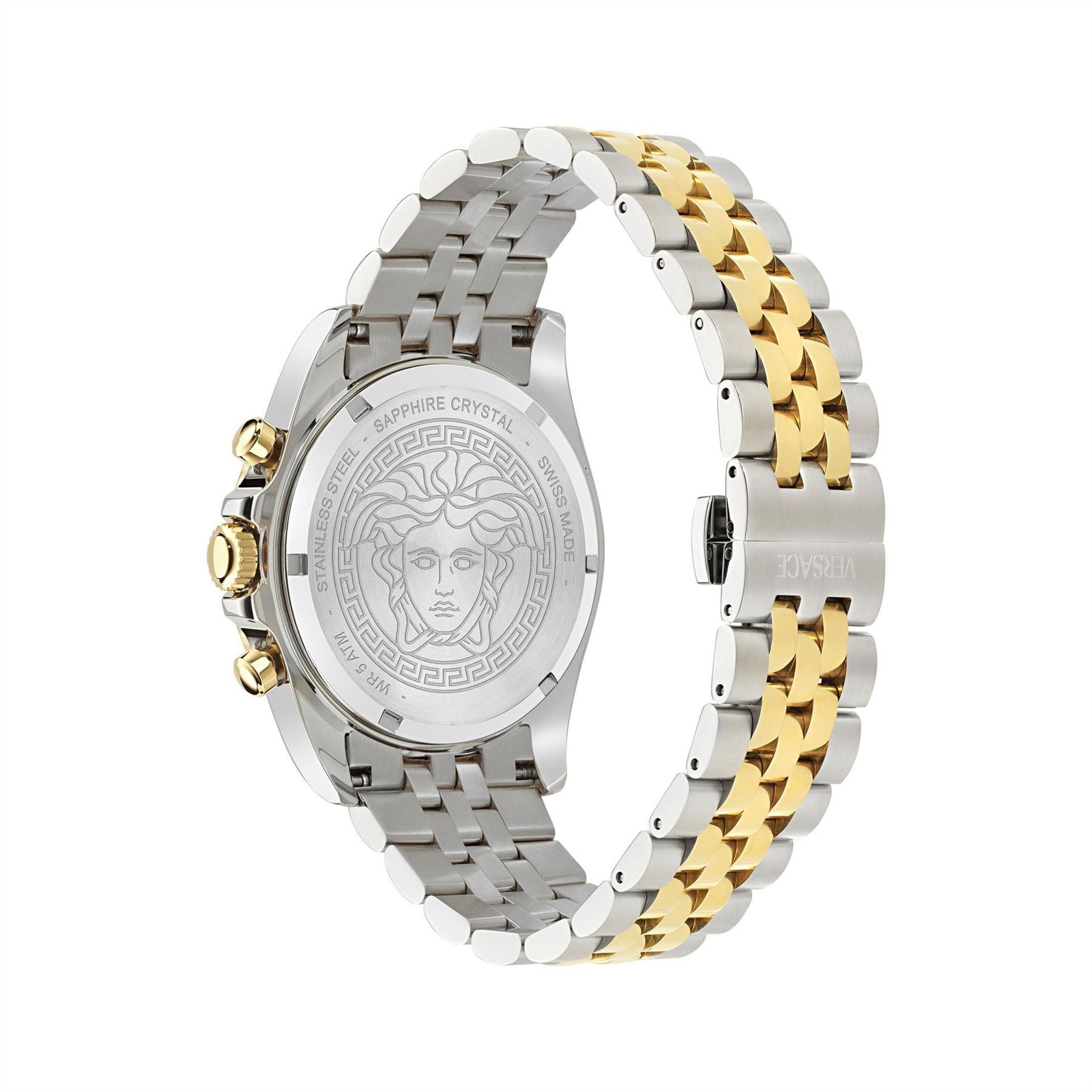 Versace Fashion Analogue Steel Jubilee Bracelet Watch