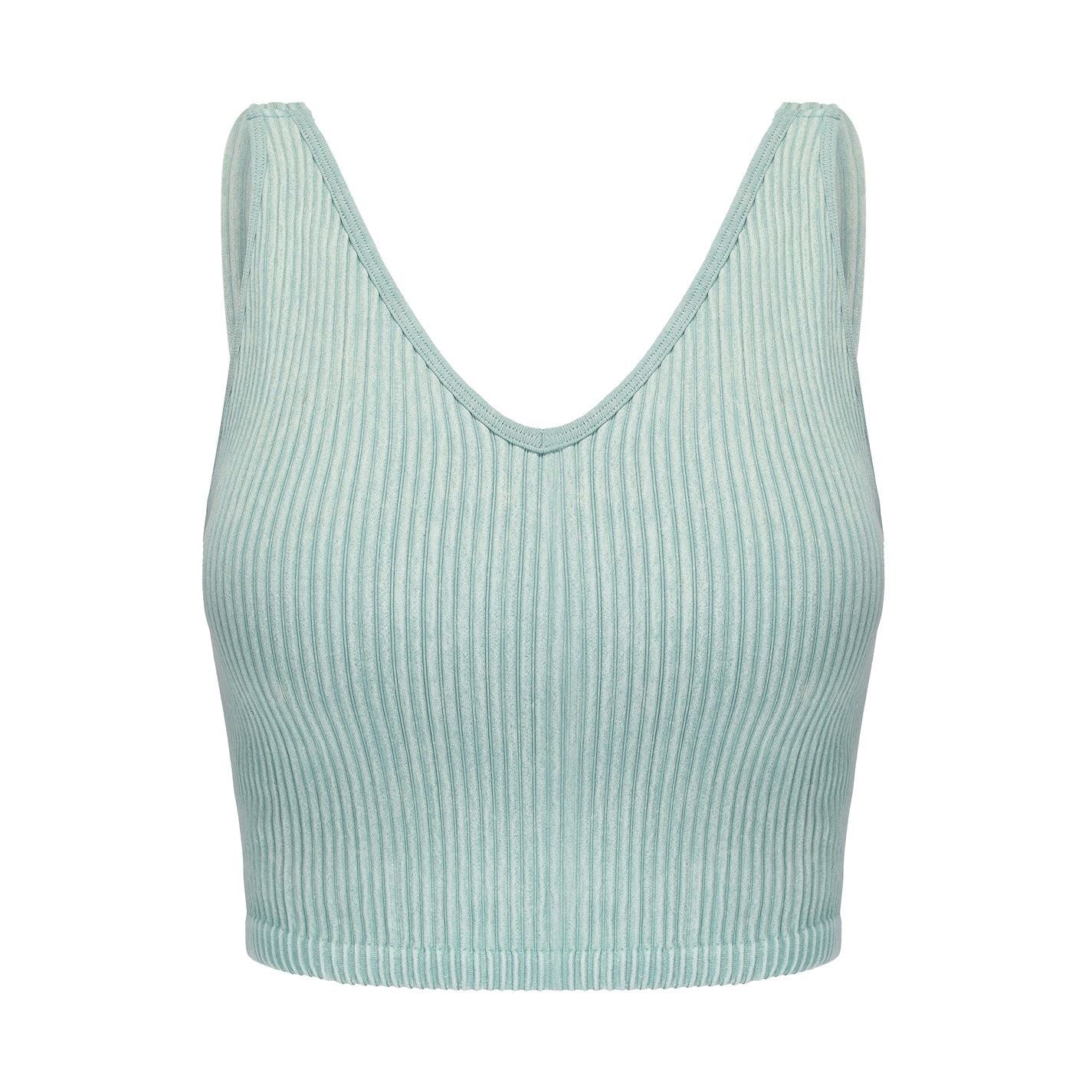 Slazenger 2 Pack Slim Fit Cropped Sports Bra