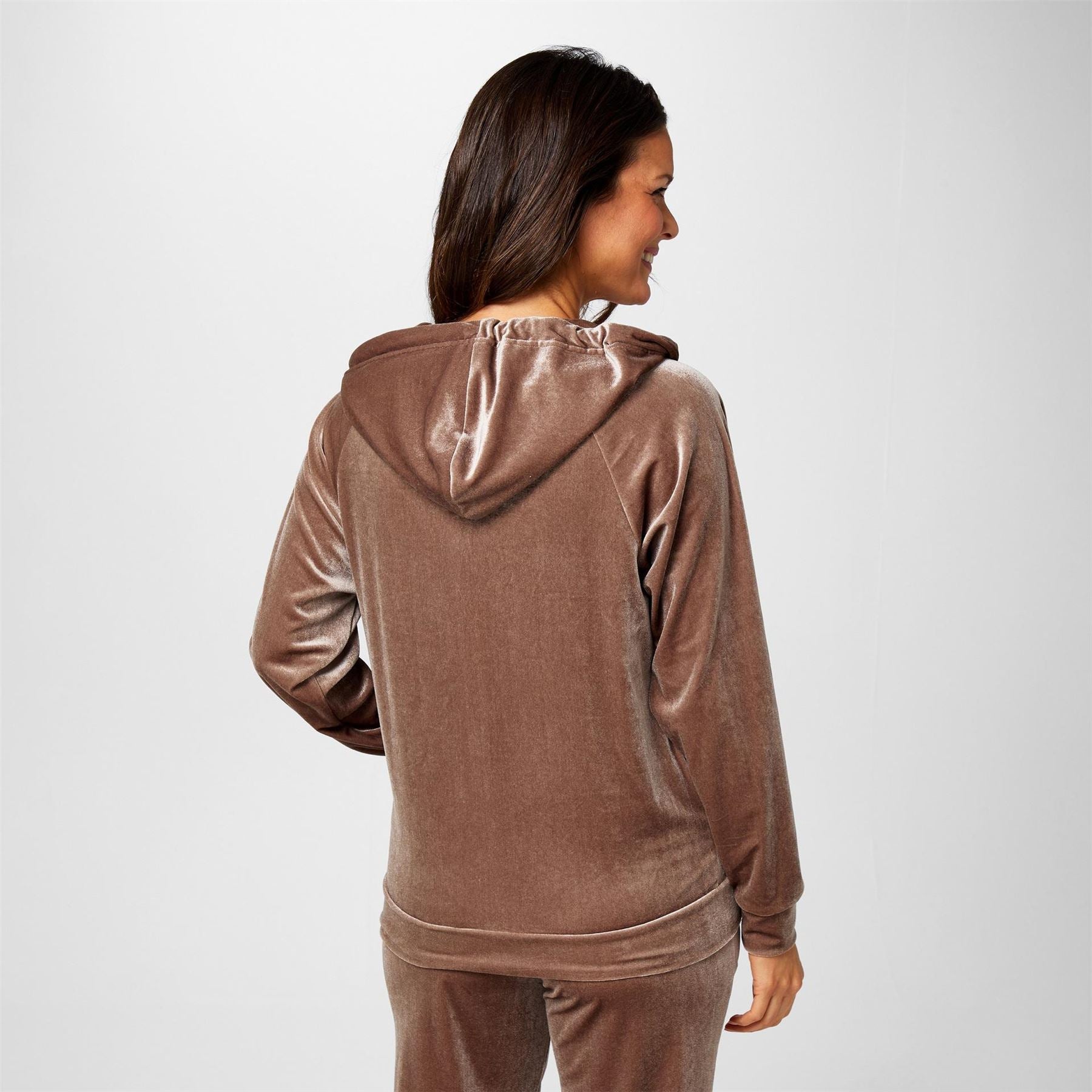 Biba Velour Zip Hoodie