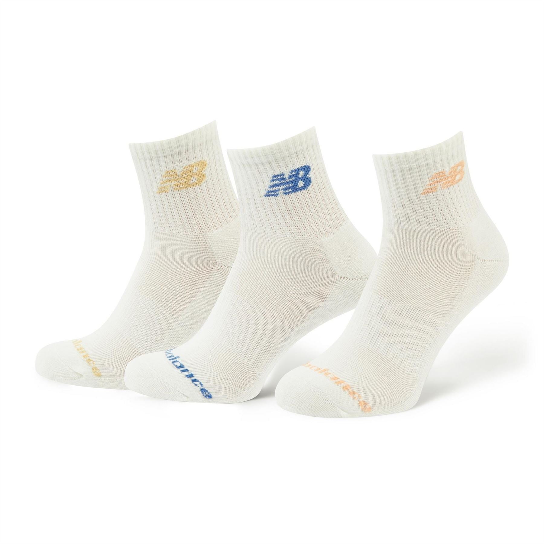 New Balance Everyday Ankle Socks 3 Pack Adults