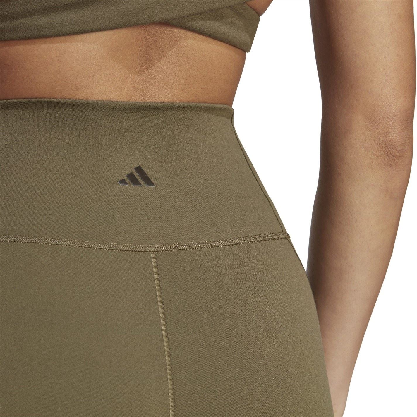 adidas Womens Yoga Studio Wrapped 7 8 Leggings