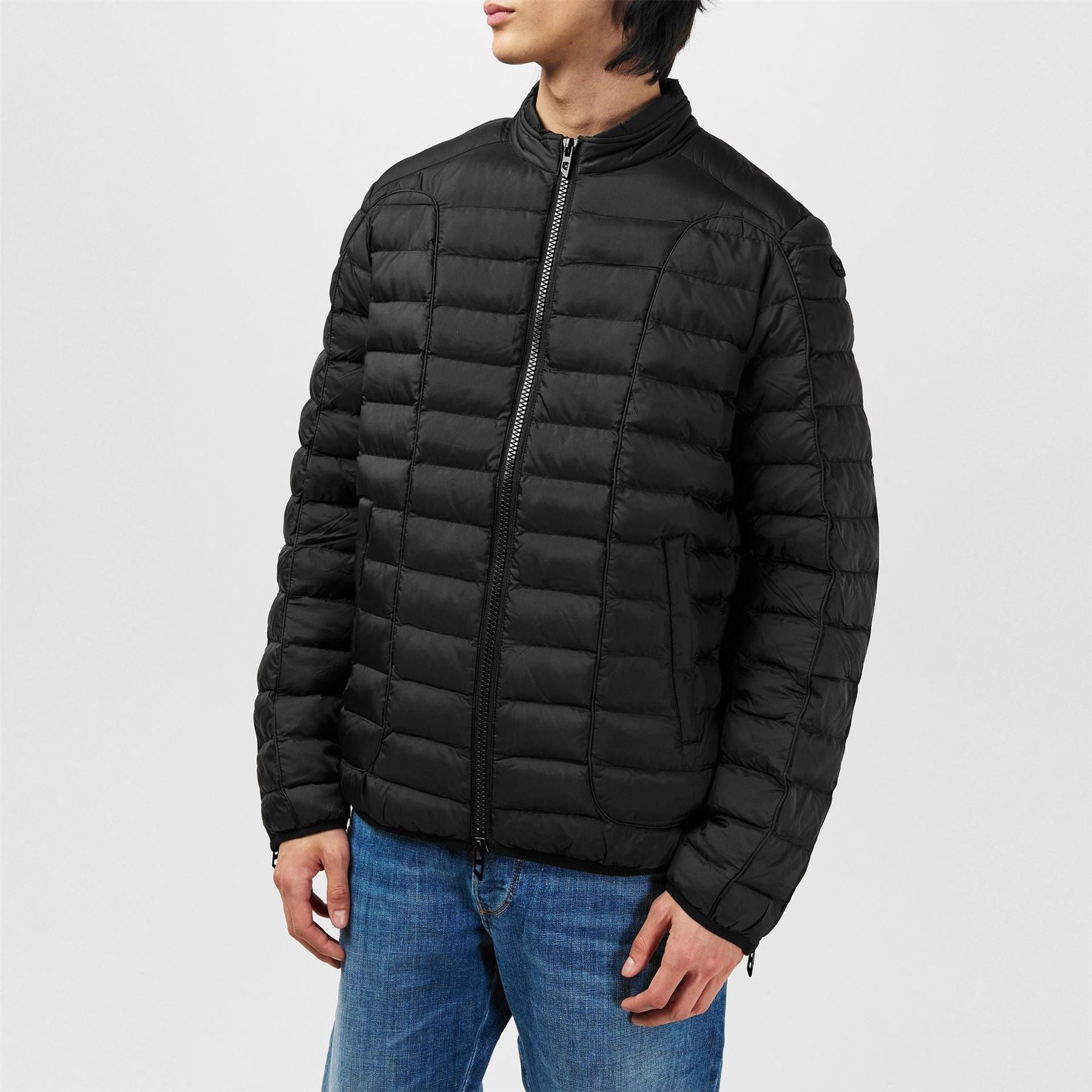 Diesel Pilot Mock Neck Puffer Jacket