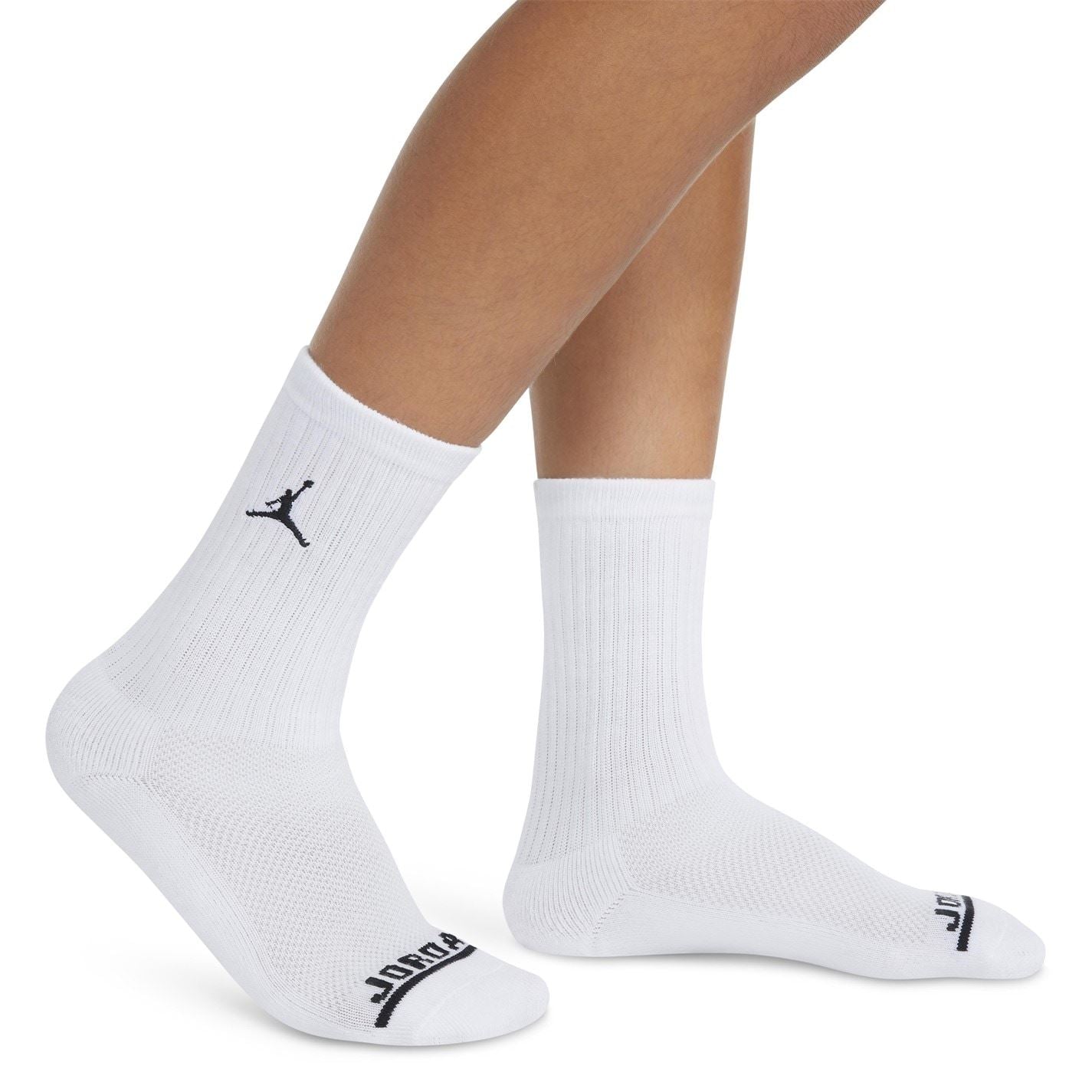 Air Jordan Legend Crew 6 Pack Socks Juniors