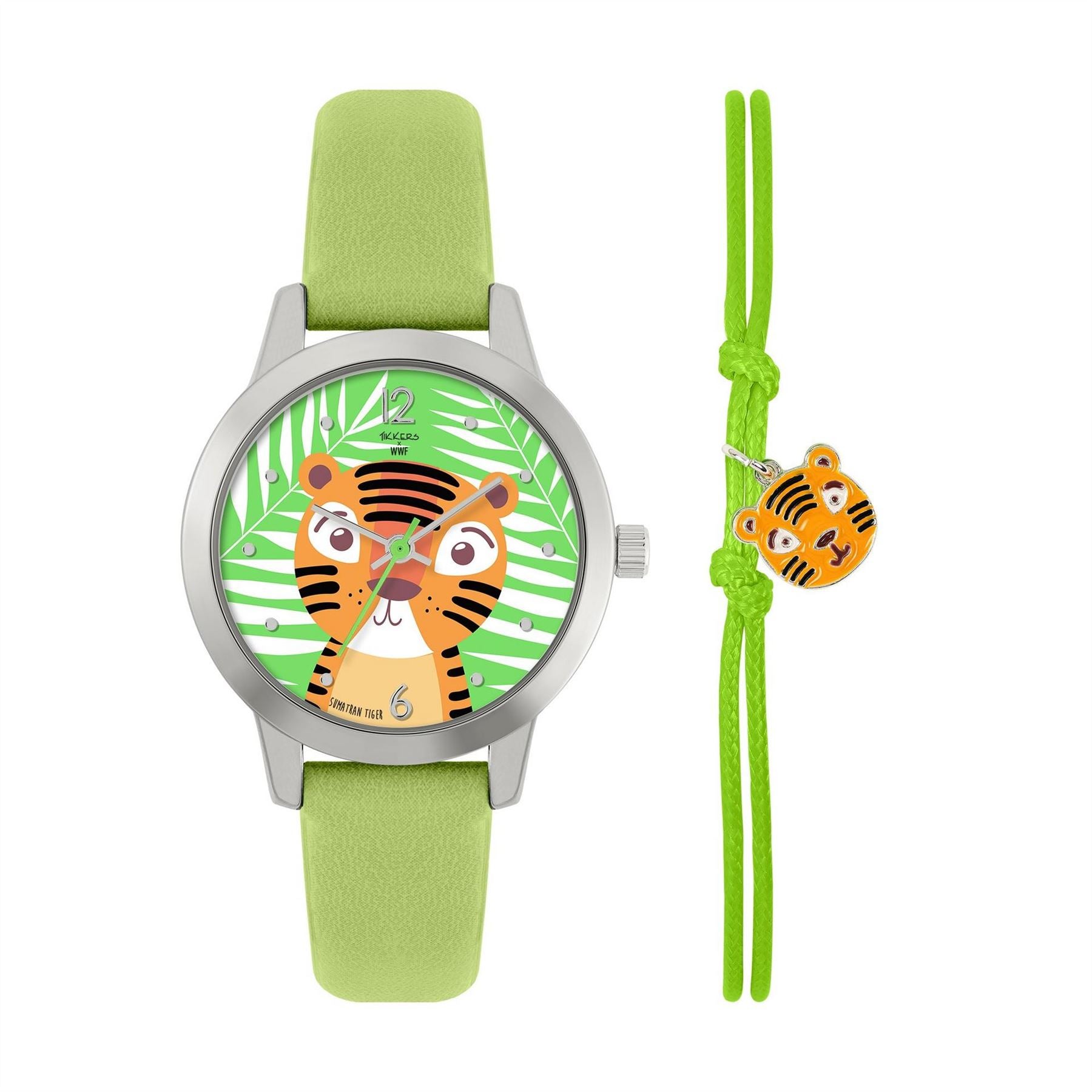 Tikkers Kids Tikker X Wwf Tiger Quartz Watch