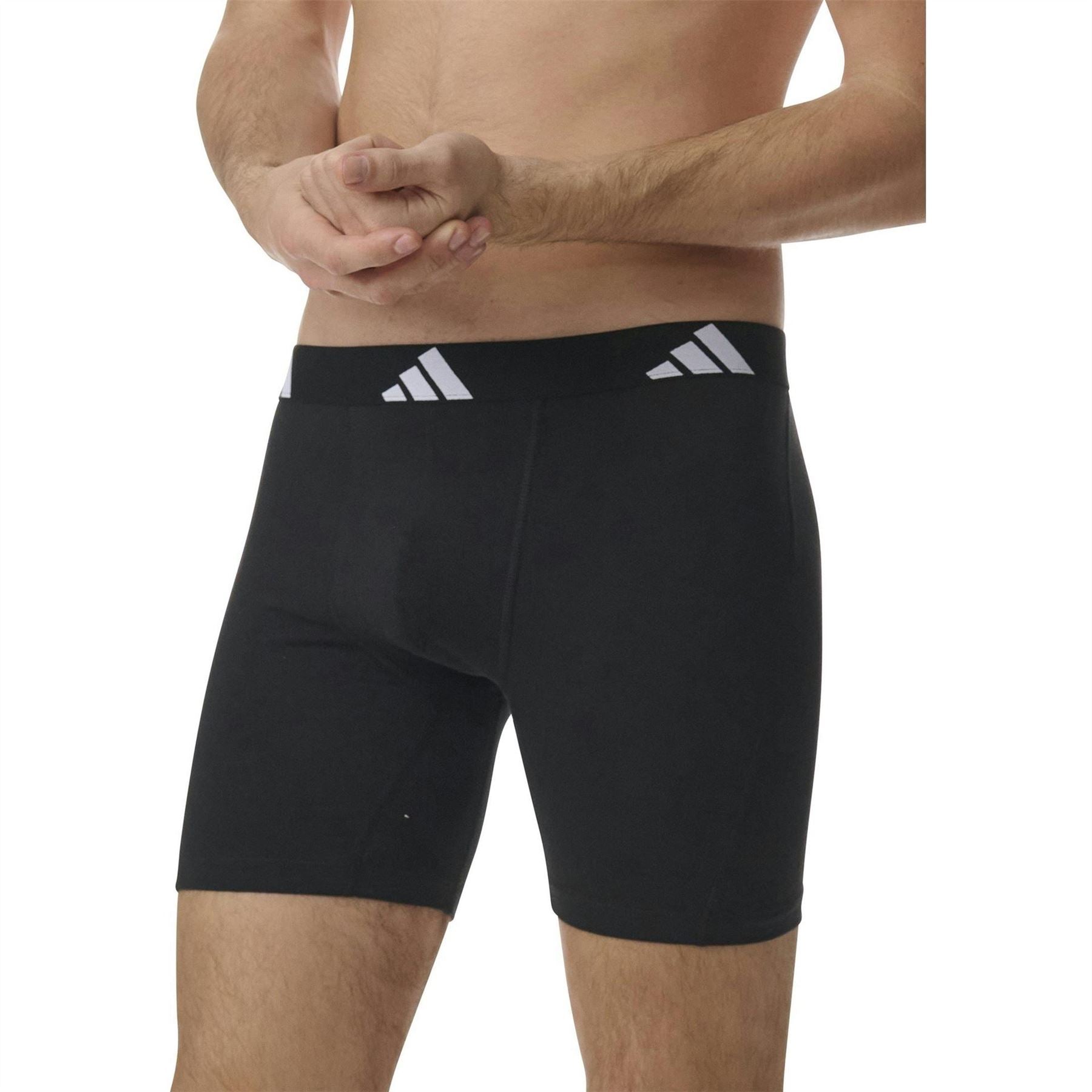 adidas Flex Cotton Boxer Brief (3pk)