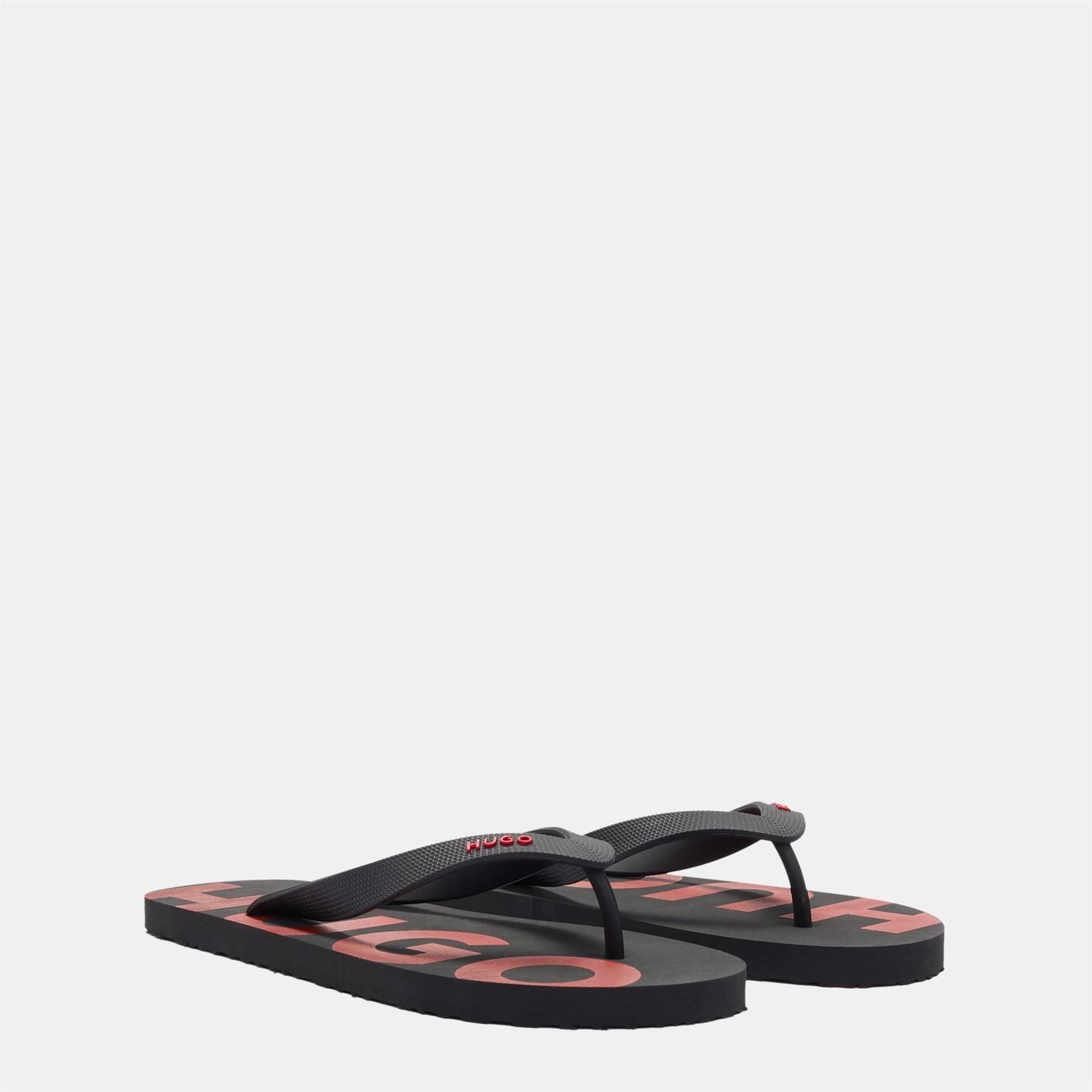 Hugo Arvel Graphic Print Thong Toe Flip Flops