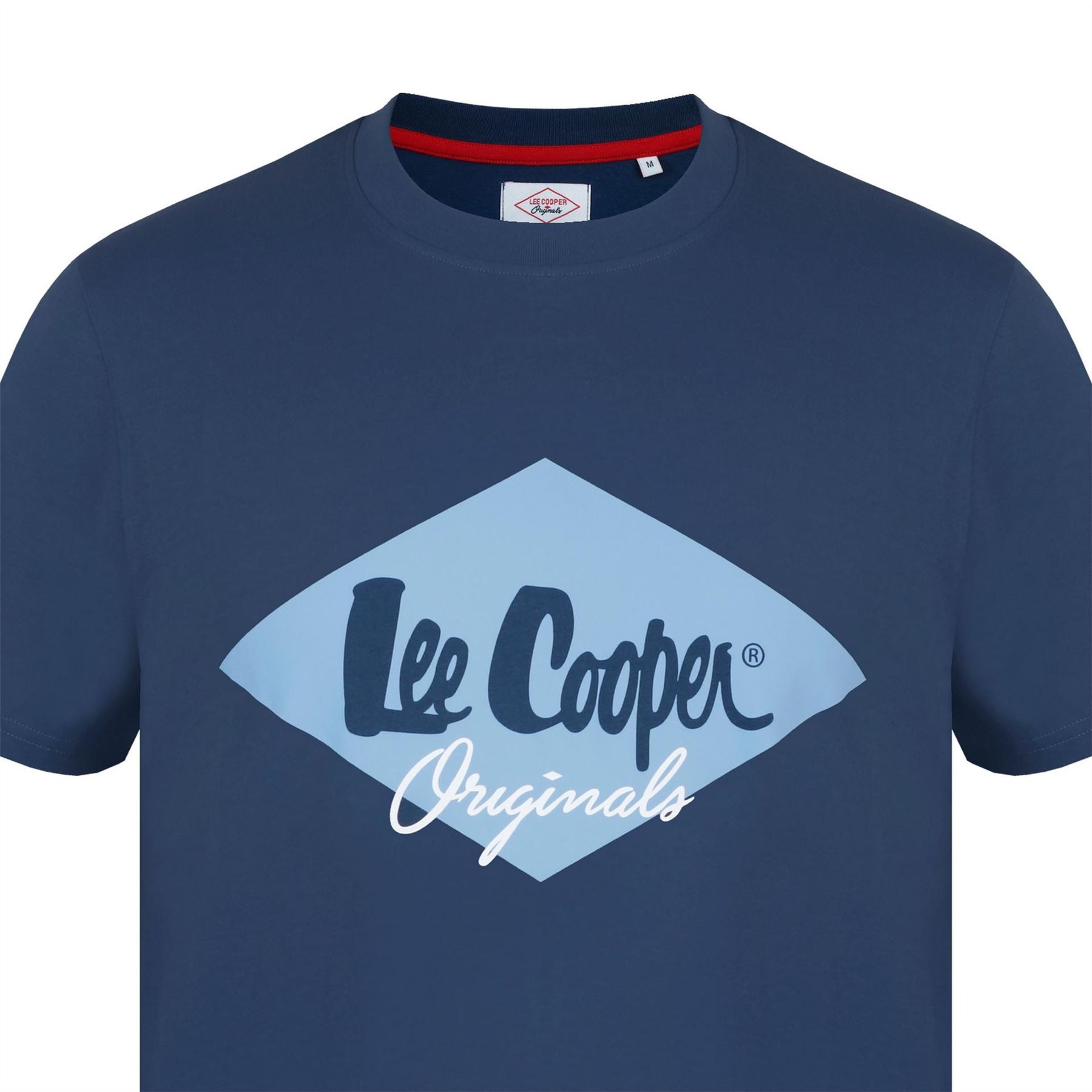 Lee Cooper Mens Cooper Logo T-Shirt
