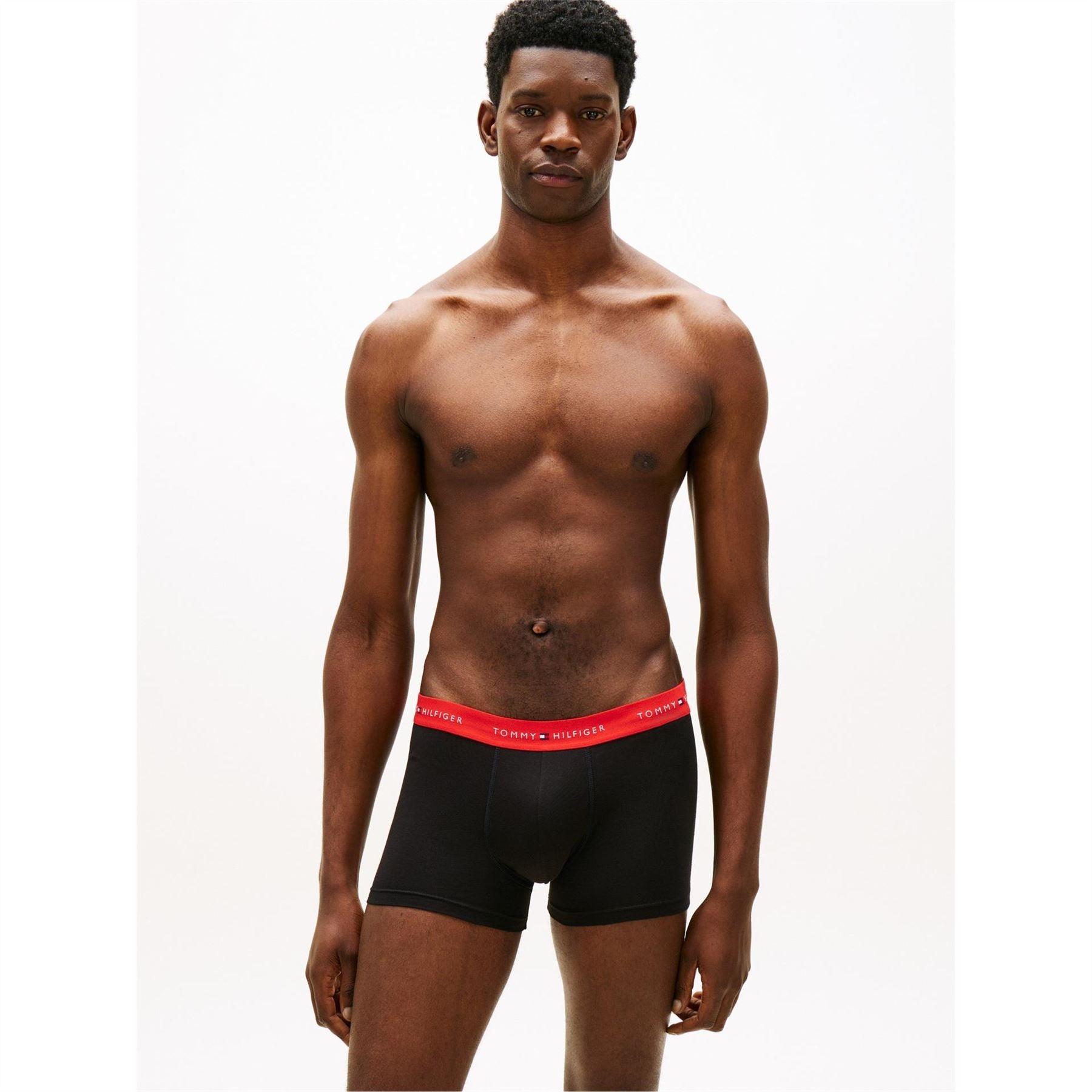 Tommy Hilfiger 7 Pack Signature Repeat Logo Waistband Trunks