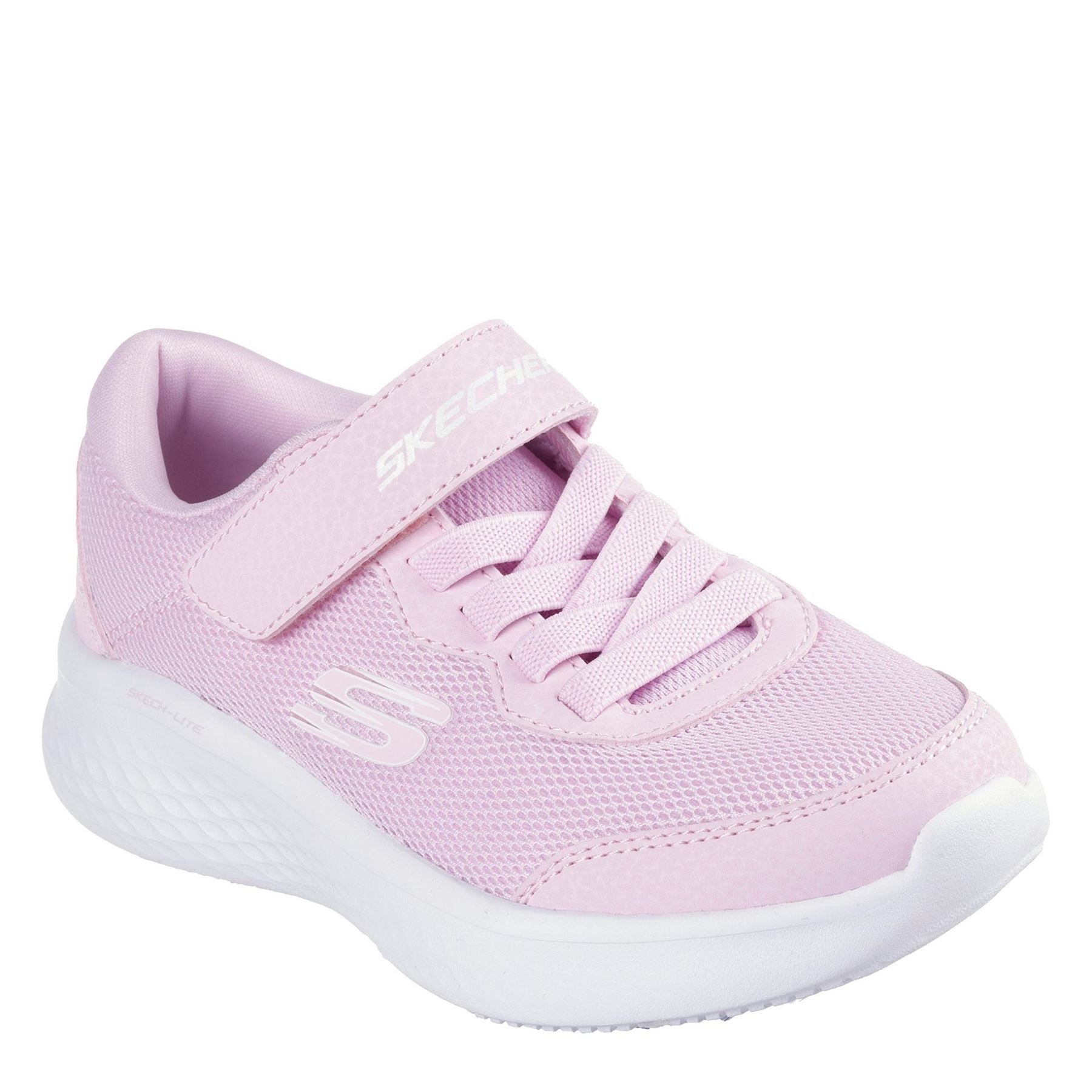Skechers Gore And Strap Mesh Sneaker Low Top Trainers Girls