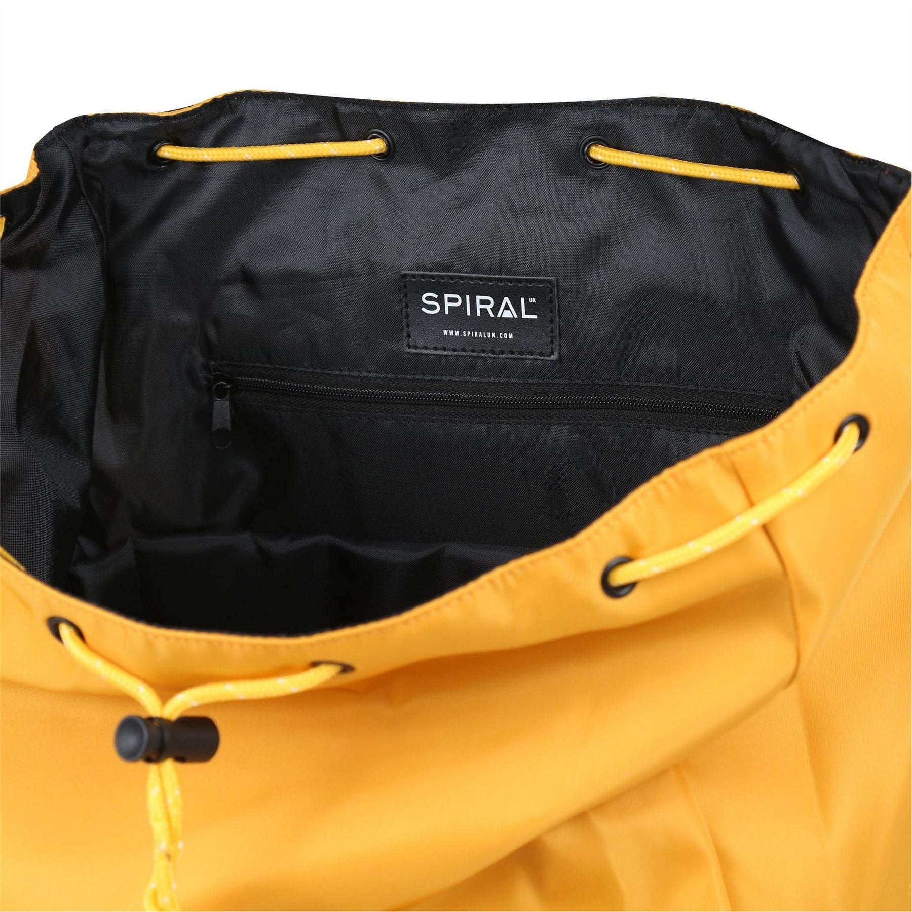 Spiral Arlo Rectangle Shape Backpack with Logo Patch
