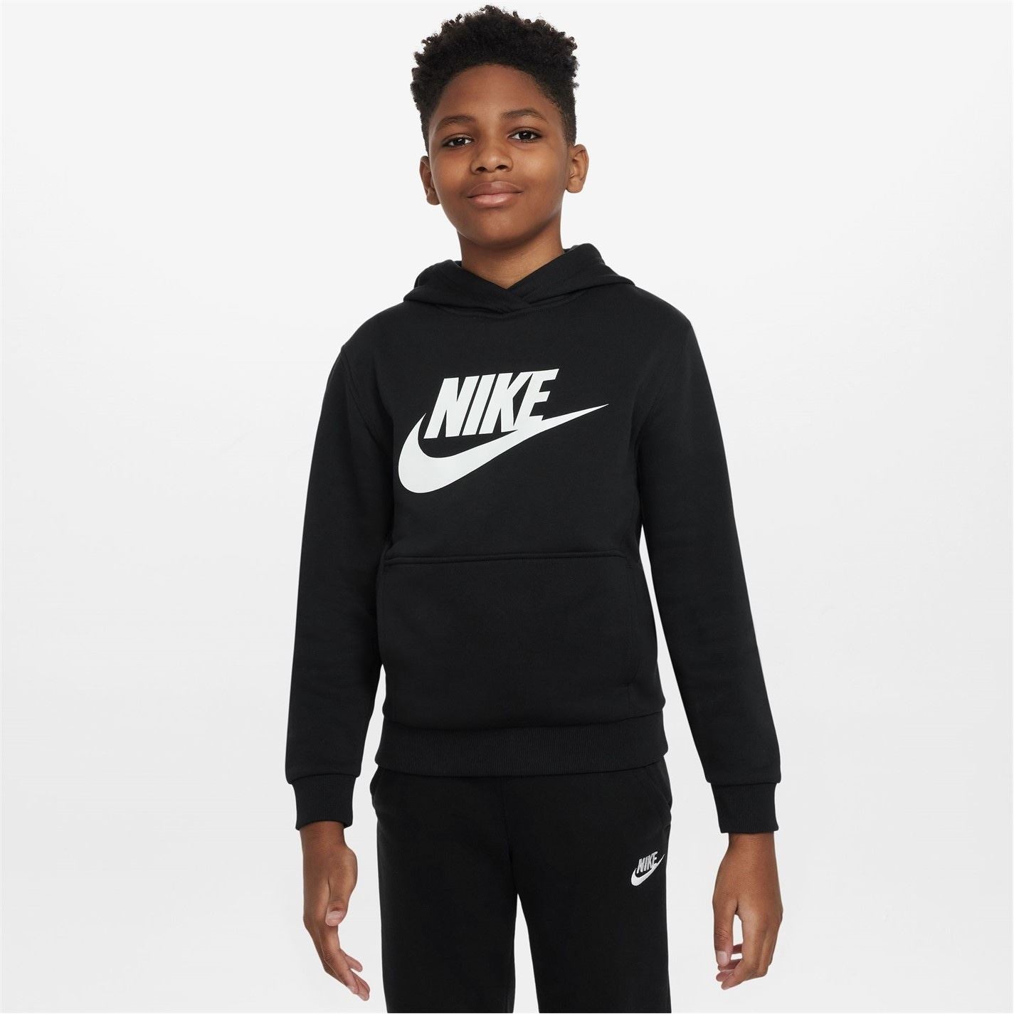 Nike Hooded Relaxed Fit Long Sleeve Sweatshirt