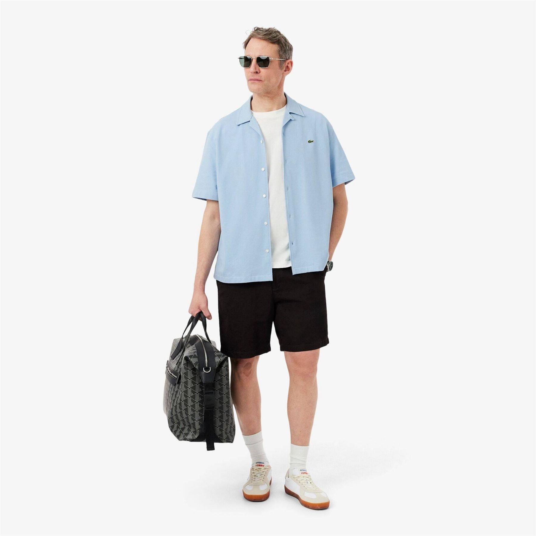 Lacoste Short Sleeve Plain Shirt
