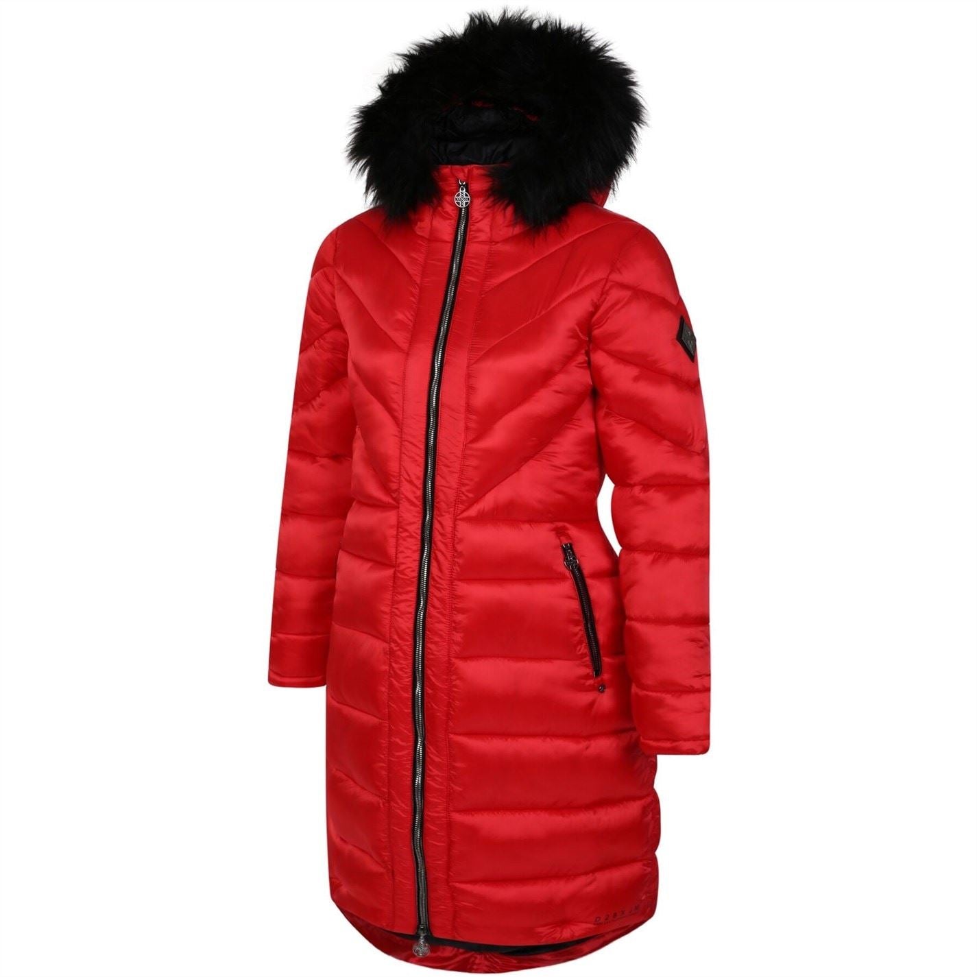 Dare 2b Womens 2b Supression Longline Insulated Padded Jacket Quilted