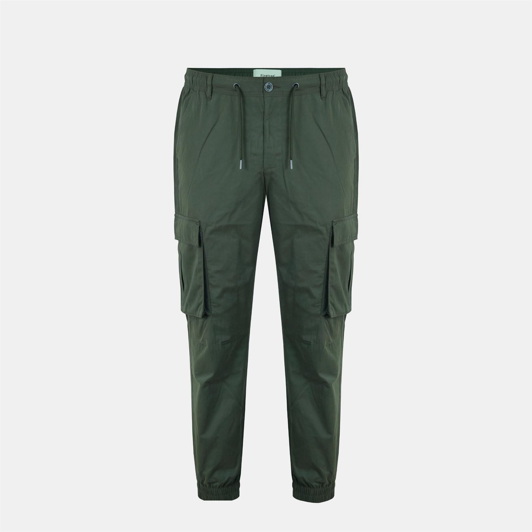 Firetrap Cotton Elasticated Cuffs Cargo Trousers