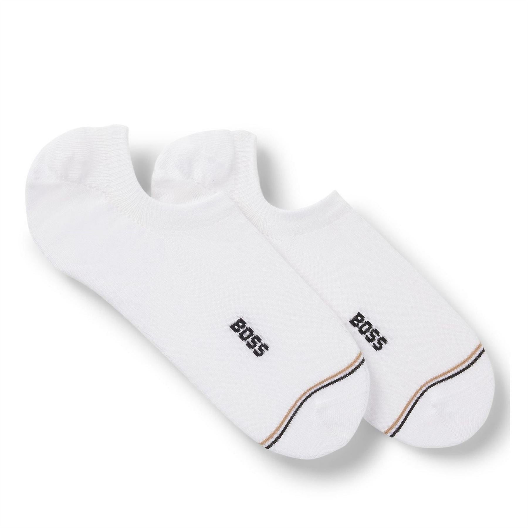 Boss BOSS Bodywear 2 Pack Low Socks with Logo Detail