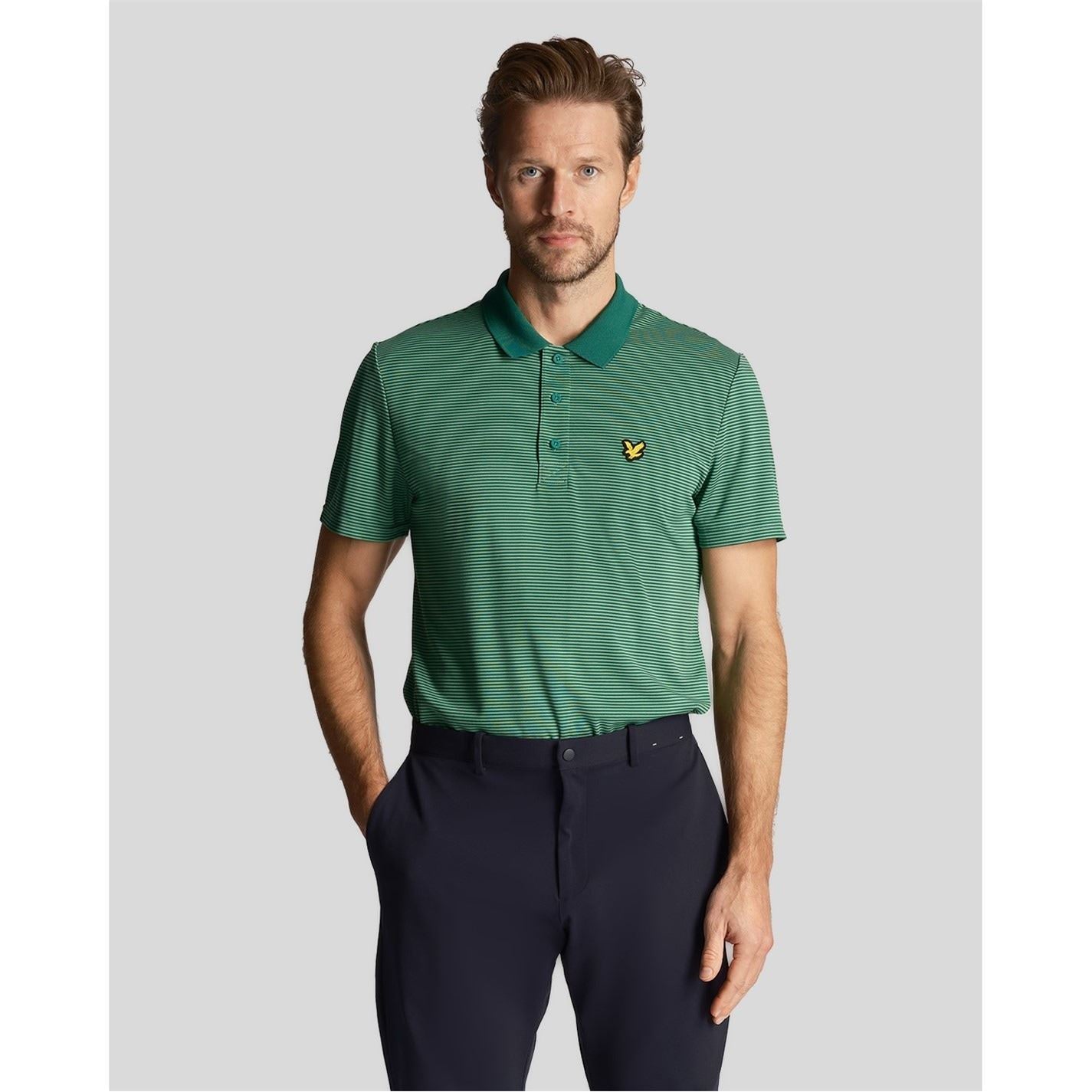 Lyle and Scott Golf Micro Regular Fit Athletic Shirt