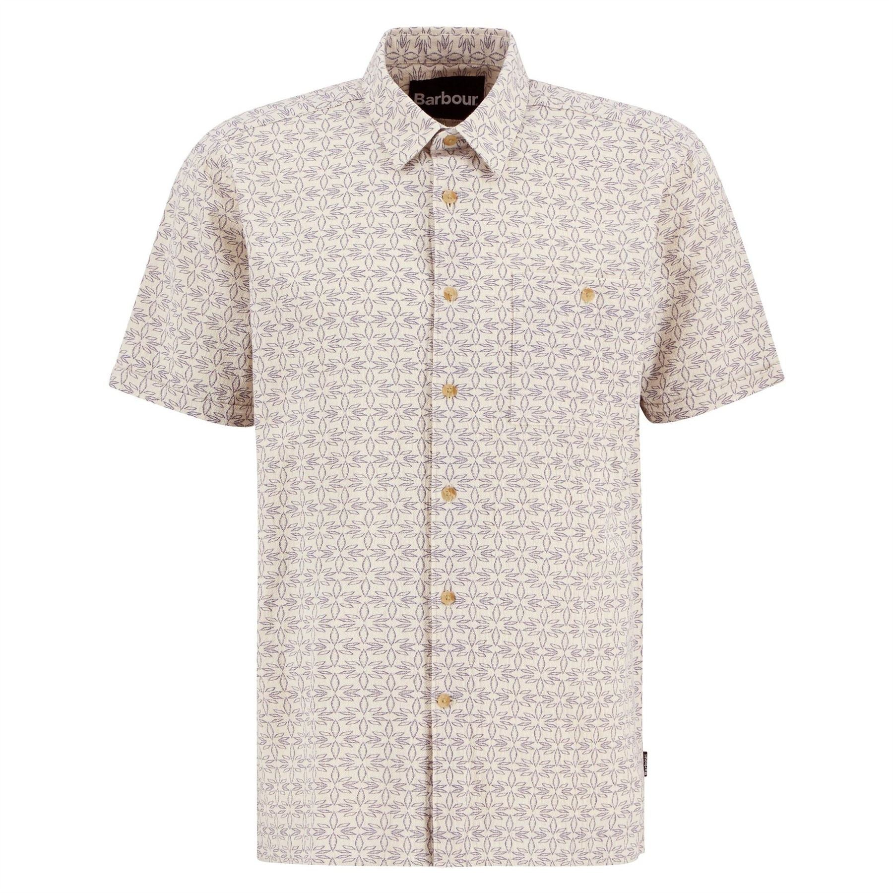 Barbour Patterned Short Sleeve Shirt