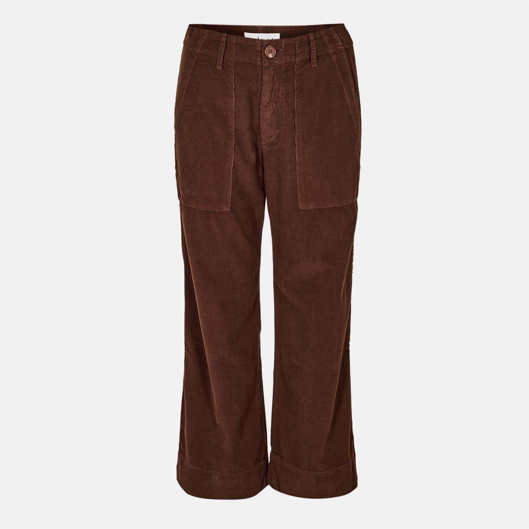 Velvet by Graham and Spencer Solid Patterned Wide Leg Five Pocket Chinos