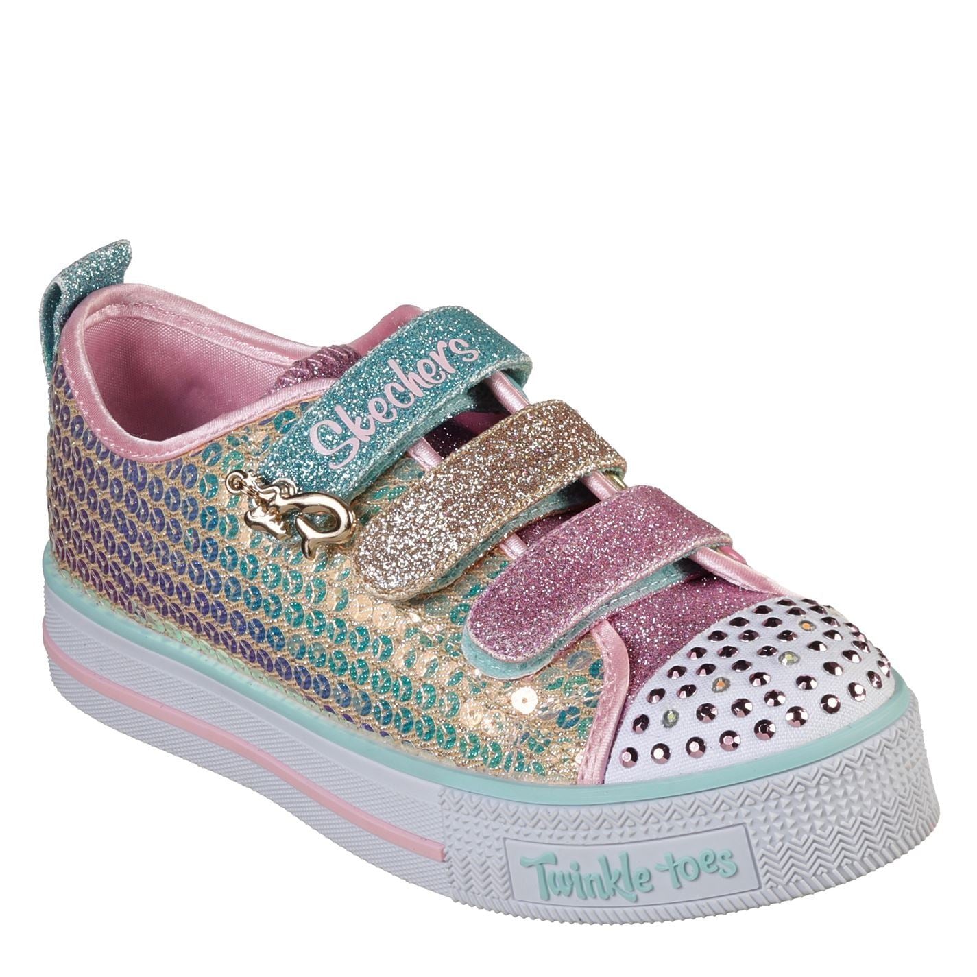 Skechers Twinkle Toes Mermaid Magic Infants Trainers