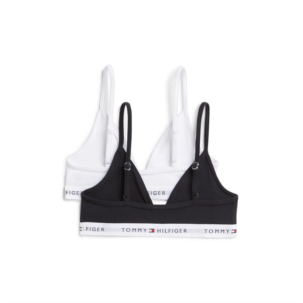 Tommy Hilfiger Cotton Triangle Bralettes 2 Pack