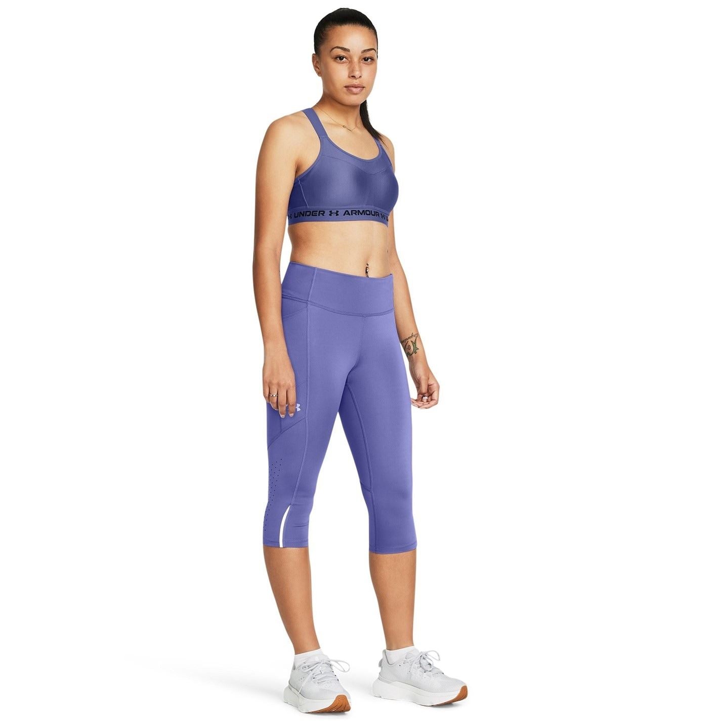 Under Armour Womens Armour Ua Launch Capris Capri