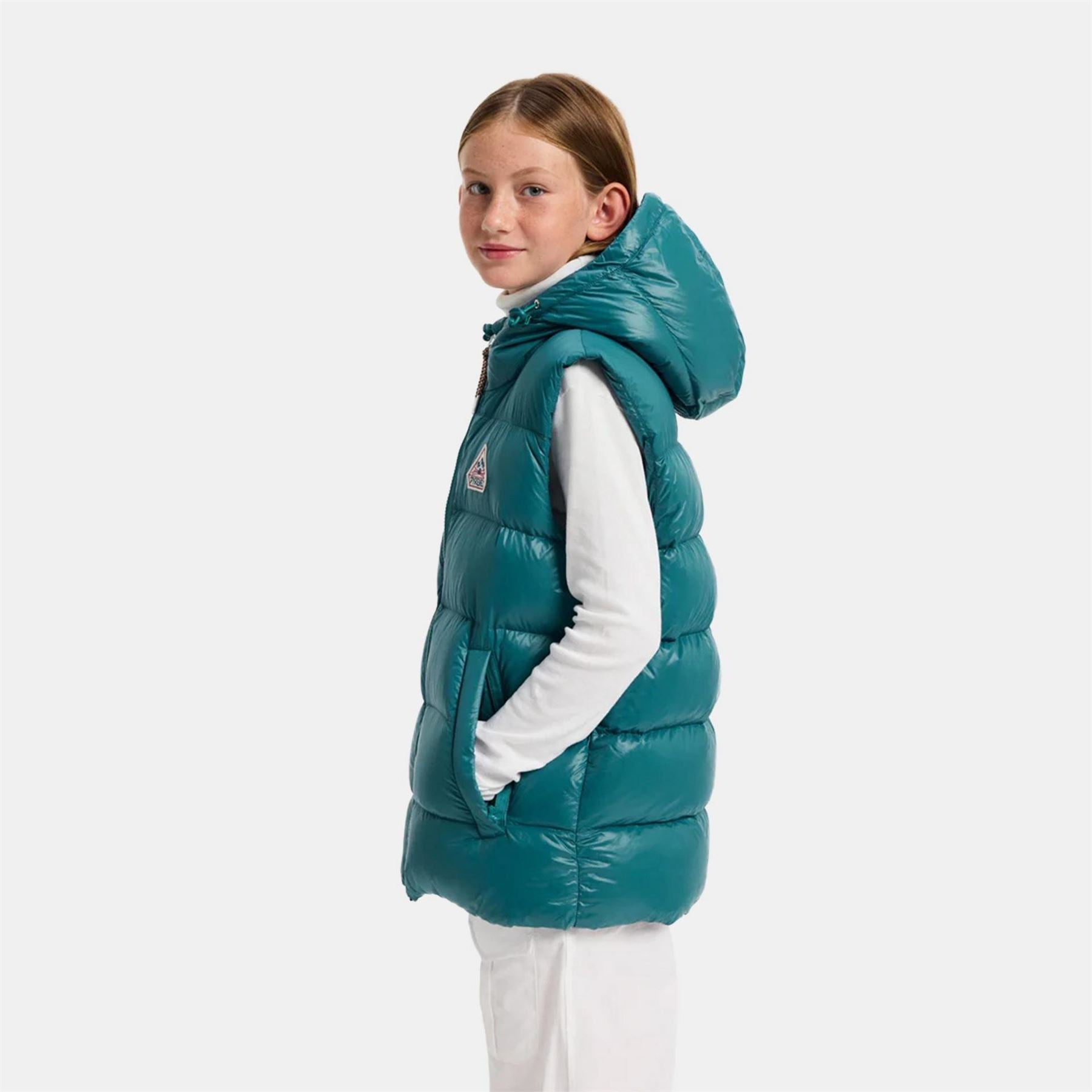 Pyrenex Kids Hooded Padded Sleeveless Gilet