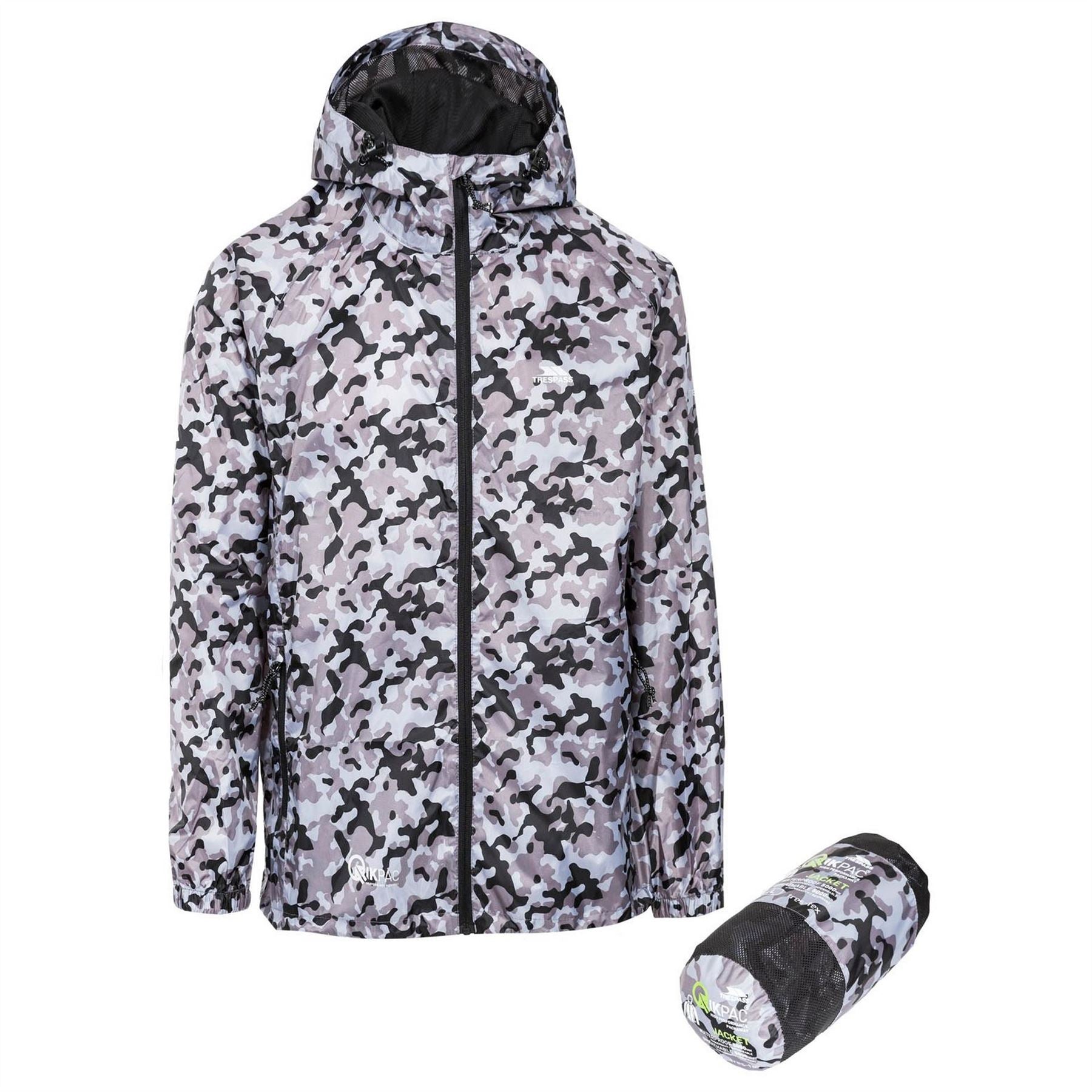 Trespass Qikpac Packable Waterproof Jacket