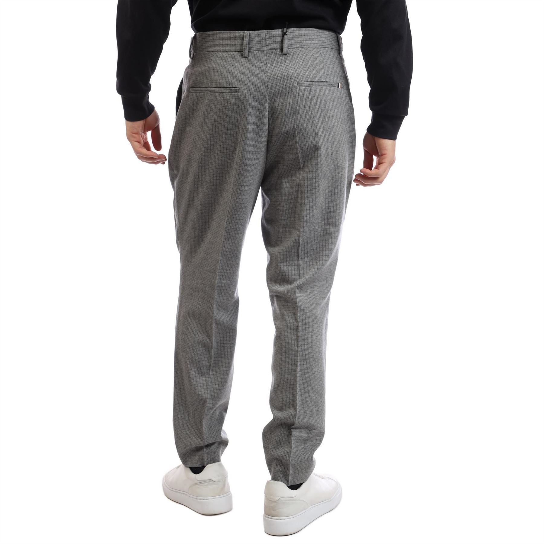 Boss Perin Plts Double Breasted Straight Leg Trousers