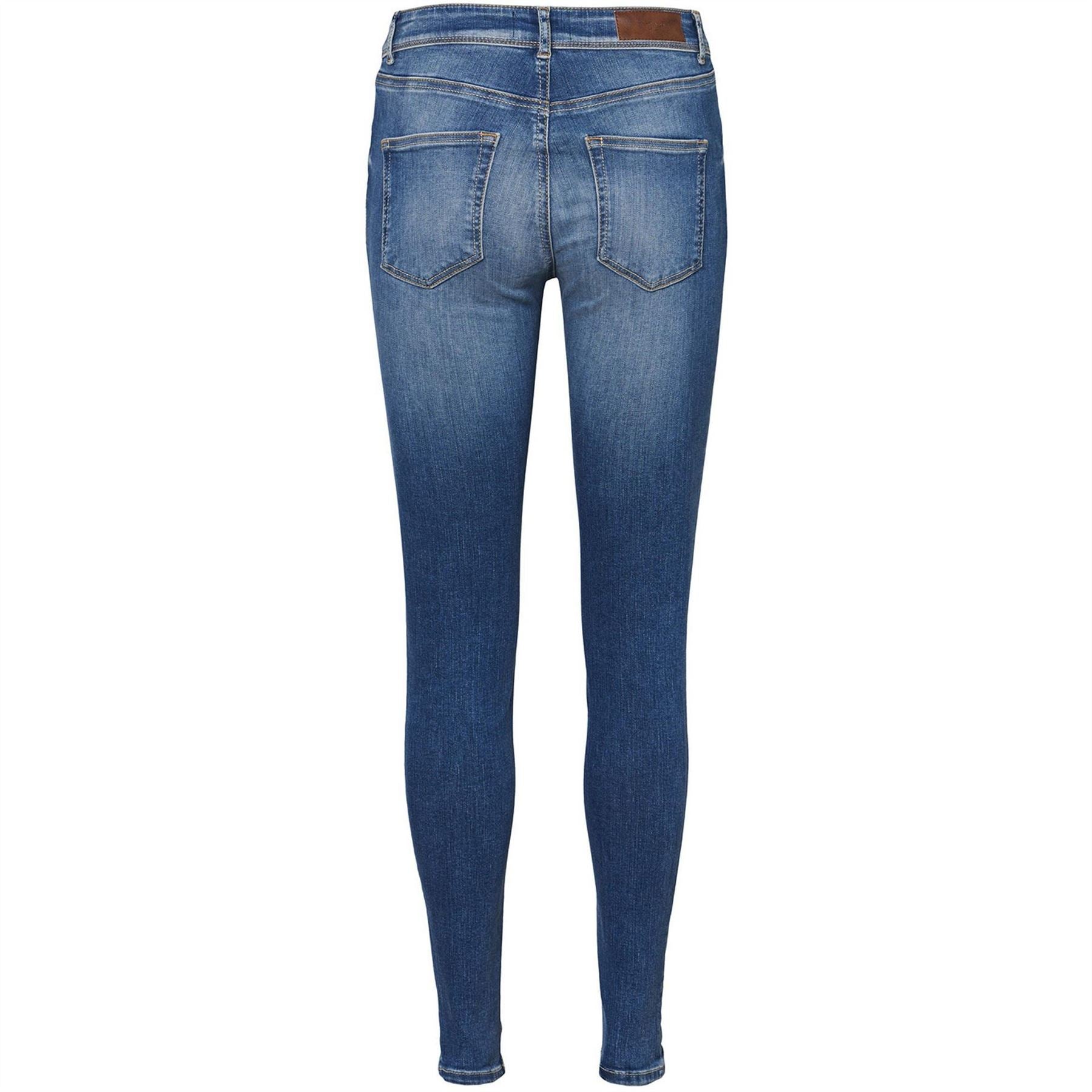 Vero Moda Petite Slim Fit Five Pocket Design Jeans